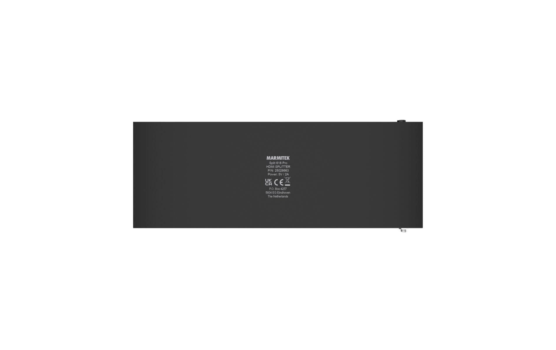 Marmitek Split 618 Pro – HDMI-Splitter – 4K UHD, 8 Ausgänge, HDMI 2.0b – Schwarz