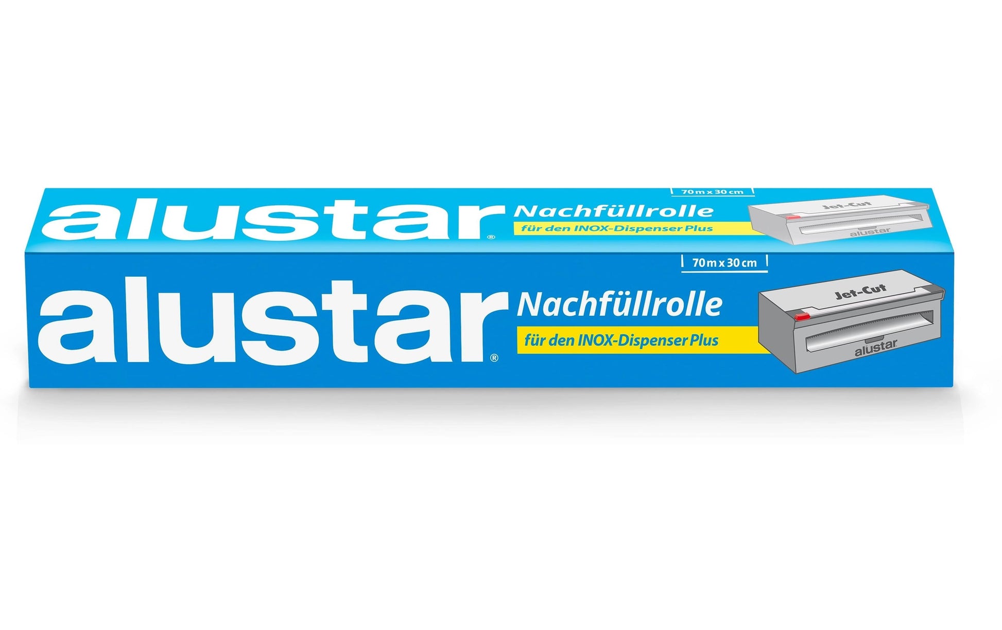 Alustar Nachfüllrolle 70 m × 30 cm, Aluminium