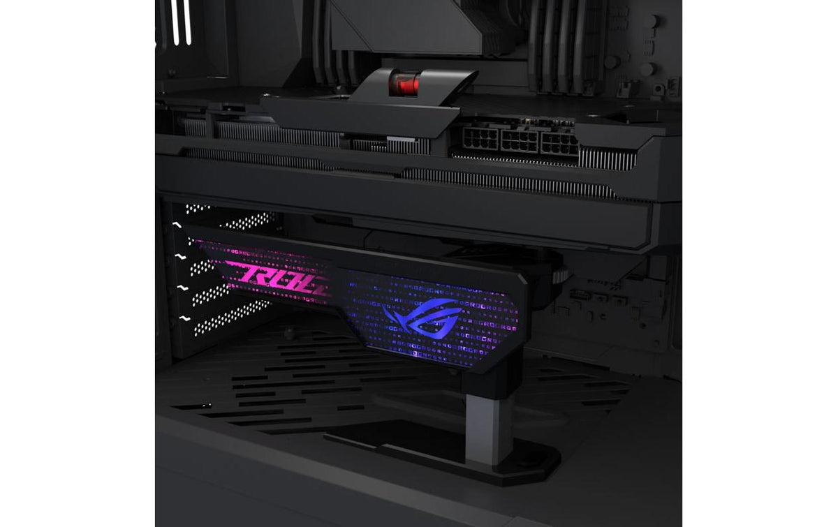 ASUS ROG Herculx – Montagehalterung – für Universal-Gehäuse, 72–128 mm, Schwarz
