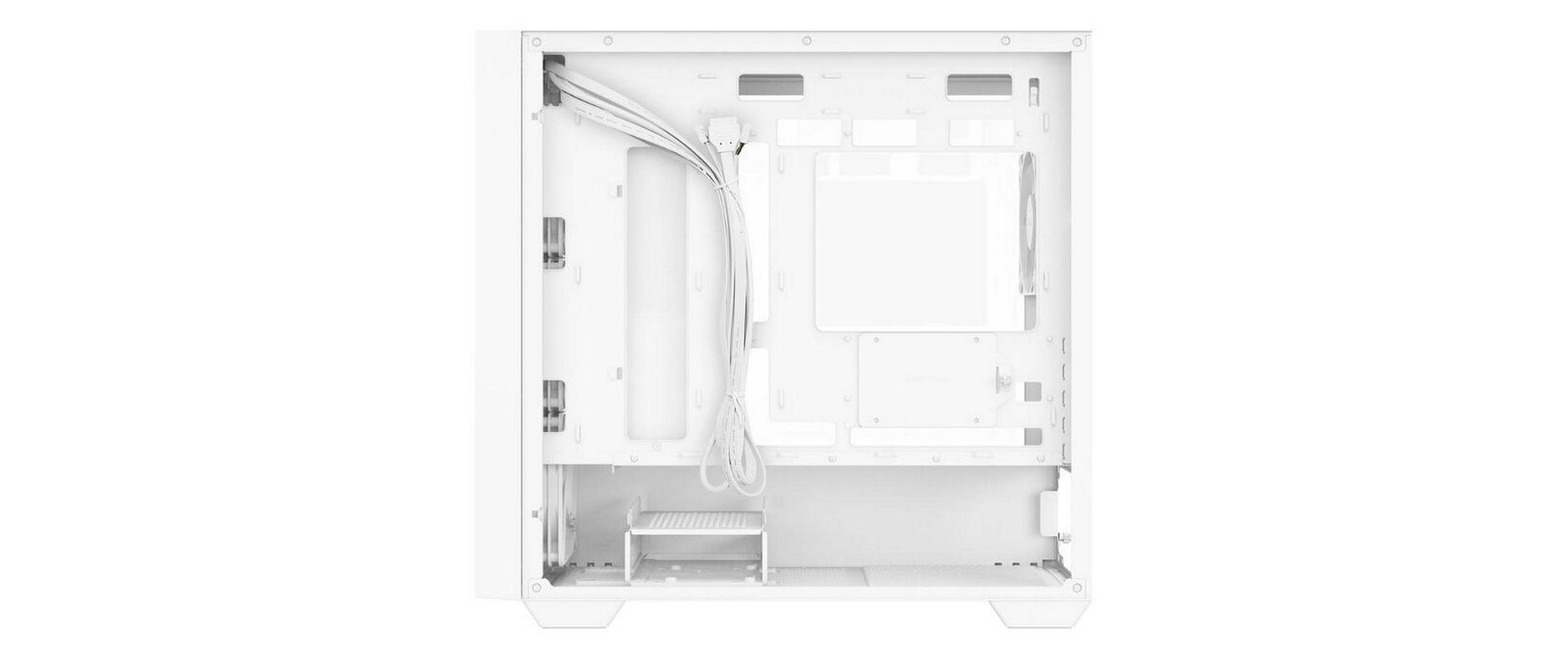 ASUS A21 PLUS – PC-Gehäuse – micro-ATX, Mini-ITX, Weiss, 3×120 mm vorne, 1×120 mm hinten, 465×220×430 mm
