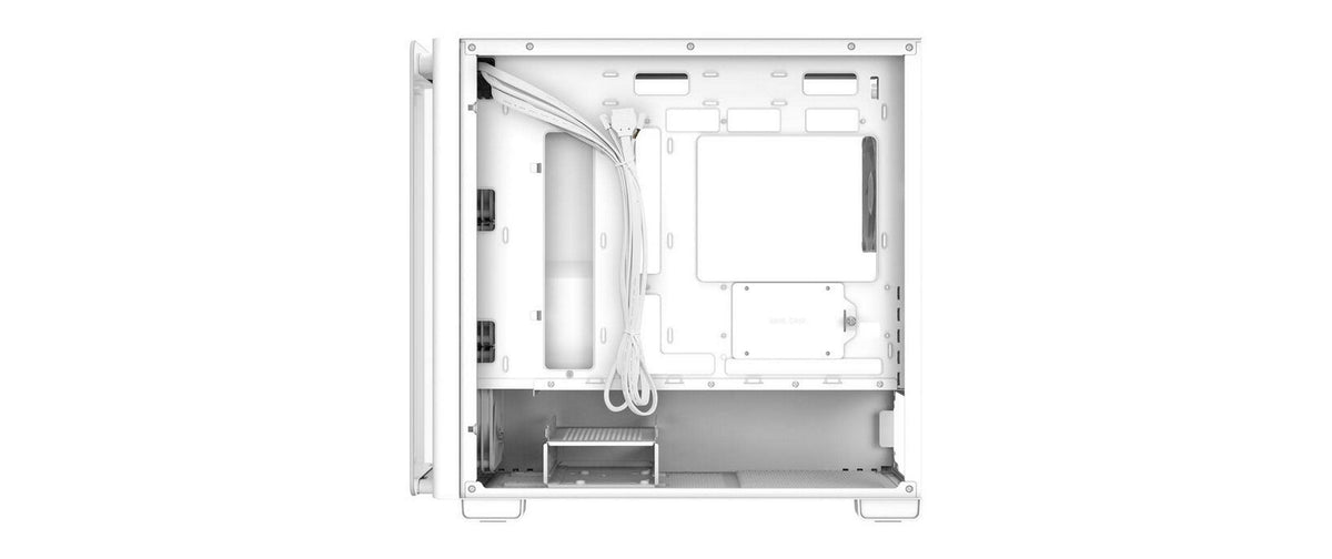 ASUS A23 PLUS TG – Gehäuse – mATX/Mini-ITX, Weiss, ARGB, 3×120/1×120 mm, 2×3,5"/3×2,5"