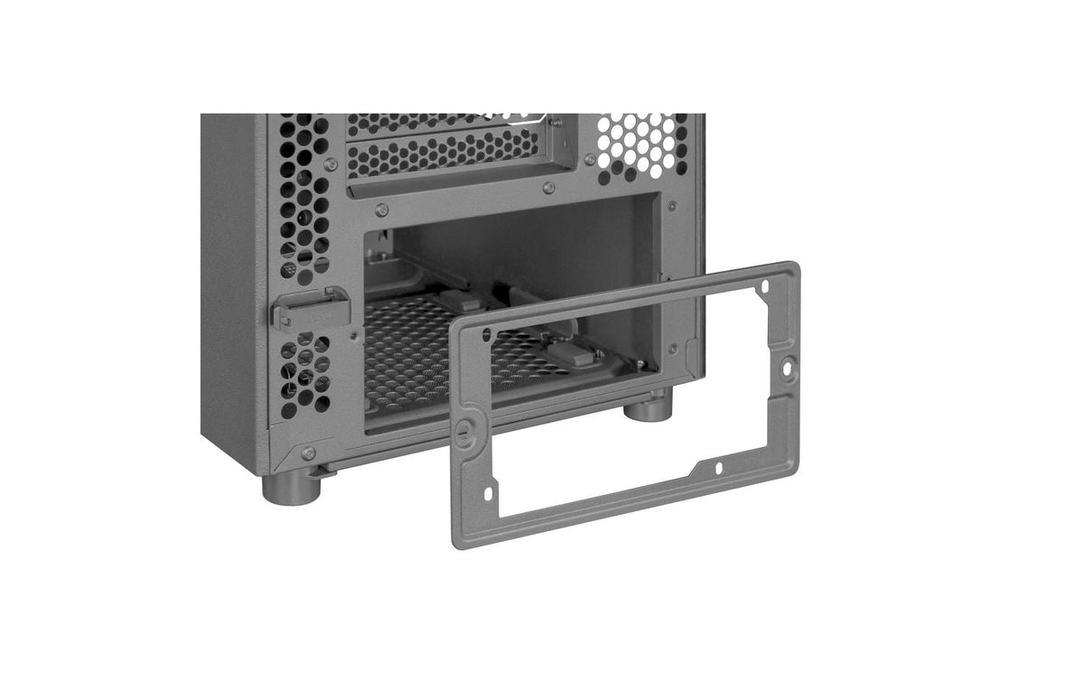 ASUS ProArt PA401 Wood TG PWM – PC-Gehäuse (Tower) – ATX, 2×3,5"/2×2,5", Gehärtetes Glas, Schwarz