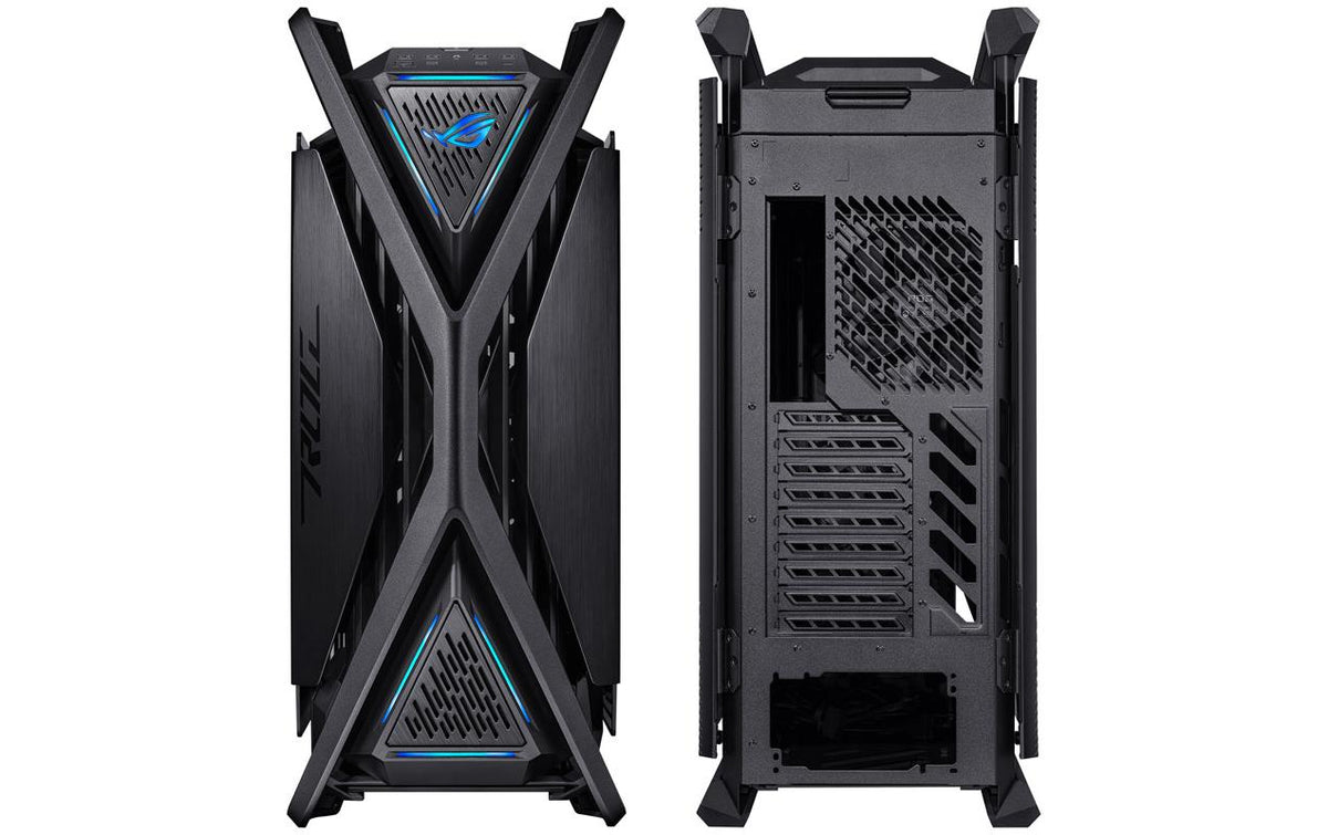 ASUS GR701 ROG Hyperion – PC-Gehäuse – Schwarz, E-ATX/ATX/mATX/M-ITX, 7 Lüfterplätze, 5×2,5"/2×3,5"