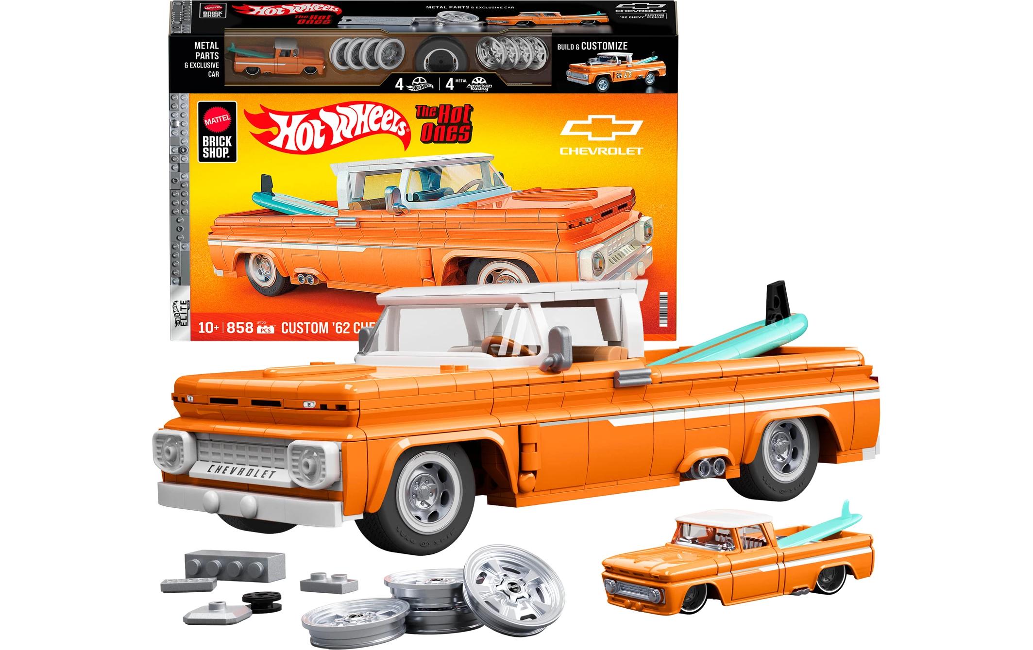 Mega construx 3D Puzzle Chevy – 858 Teile – Kunststoff – ab 10 Jahren – mehrfarbig