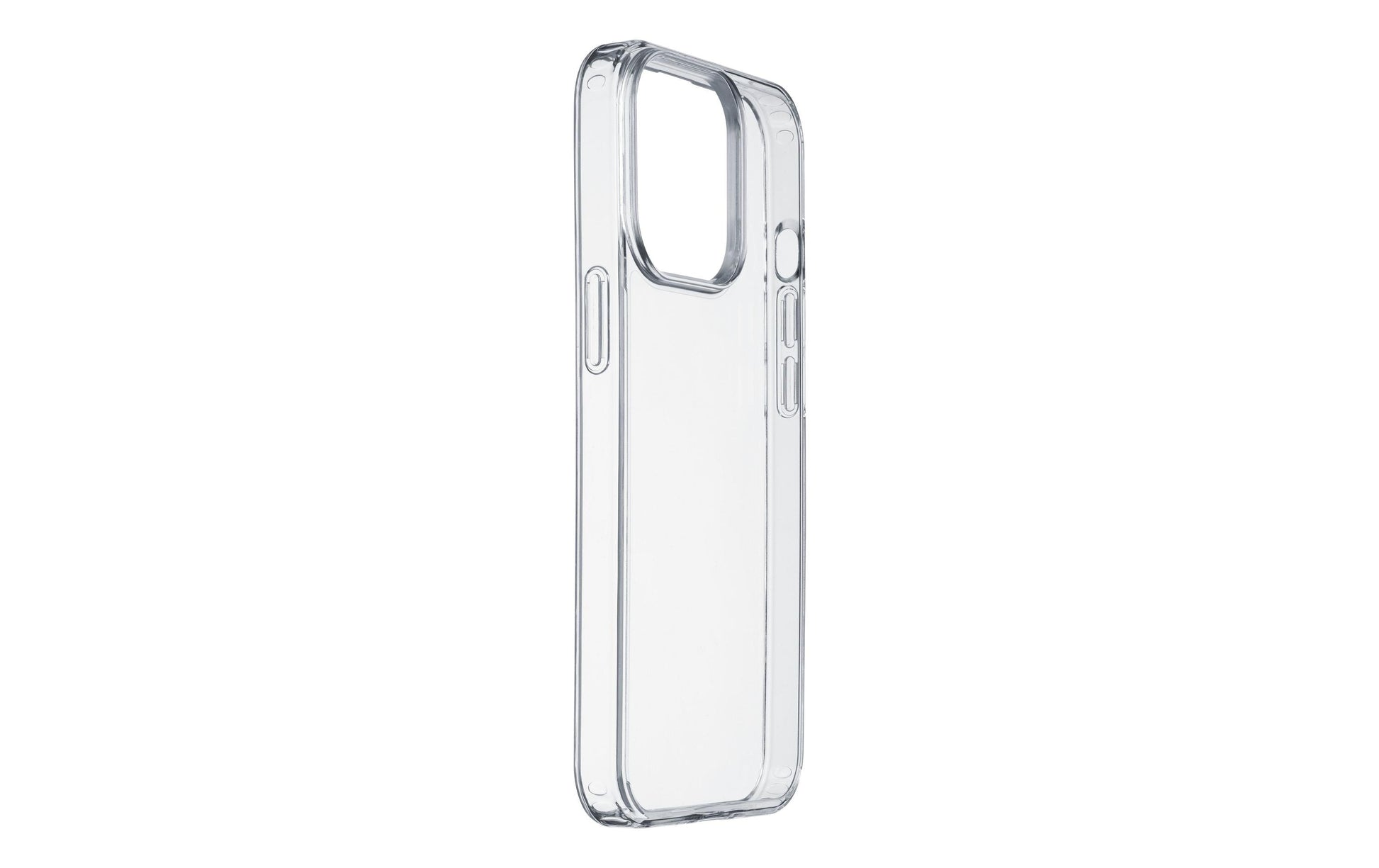 Cellularline Backcover Clearduo – für Apple iPhone 15 – transparent – MagSafe-kompatibel, stossfest