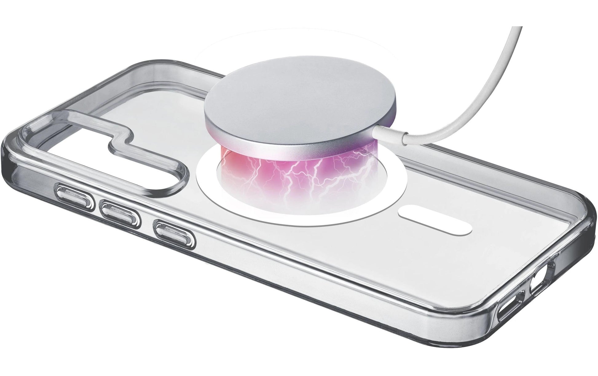 Cellularline Backcover – für Samsung Galaxy S25 Ultra – transparent – MagSafe-kompatibel