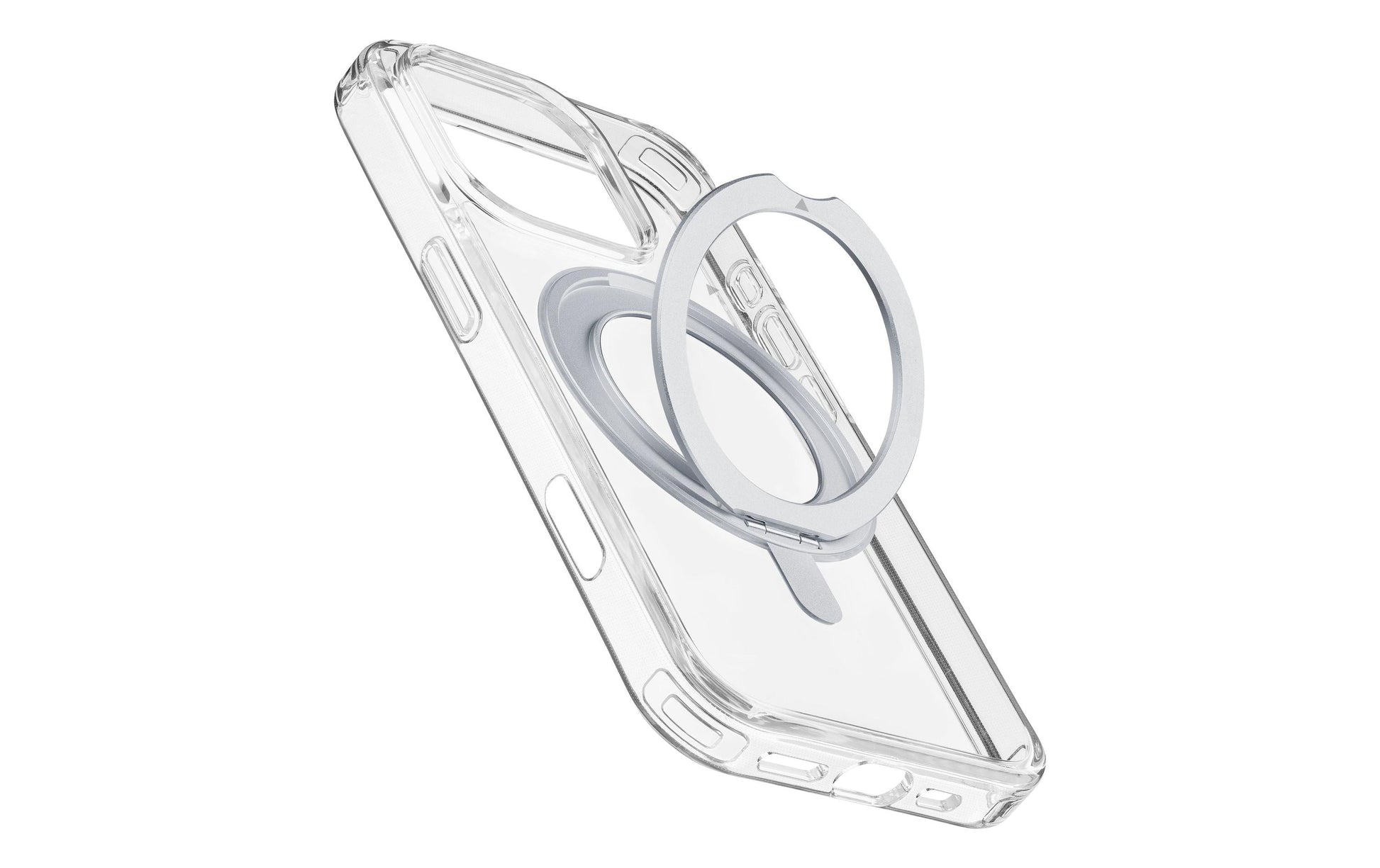 Cellularline Backcover – für Apple iPhone 16 Pro Max – transparent – MagSafe-kompatibel, stossdämpfend