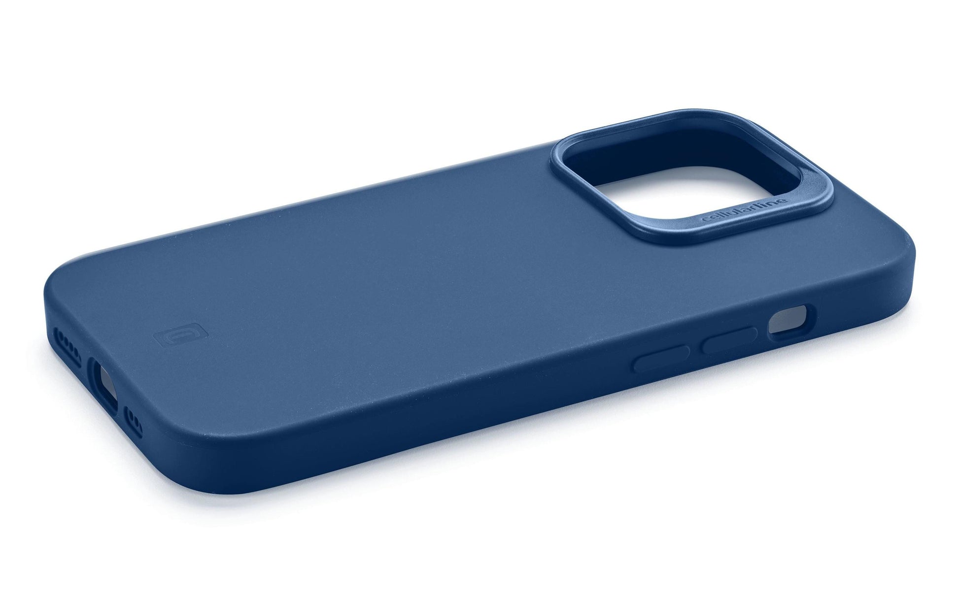Cellularline Backcover – für Apple iPhone 15 – blau – Silikon