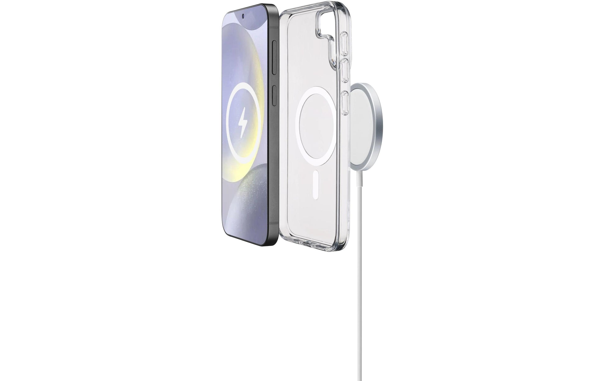 Cellularline Backcover – für Samsung Galaxy S25 Ultra – transparent – MagSafe-kompatibel