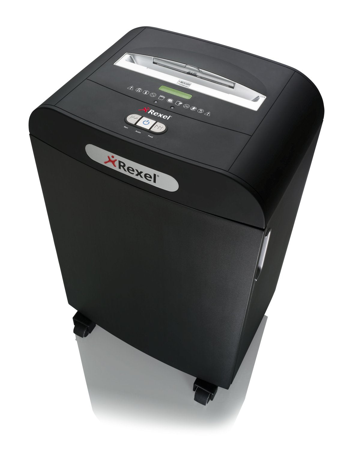 Rexel Mercury RDS2250 – Aktenvernichter, DIN P-2, Streifenschnitt 5,8 mm, 22 Blatt, 50 l