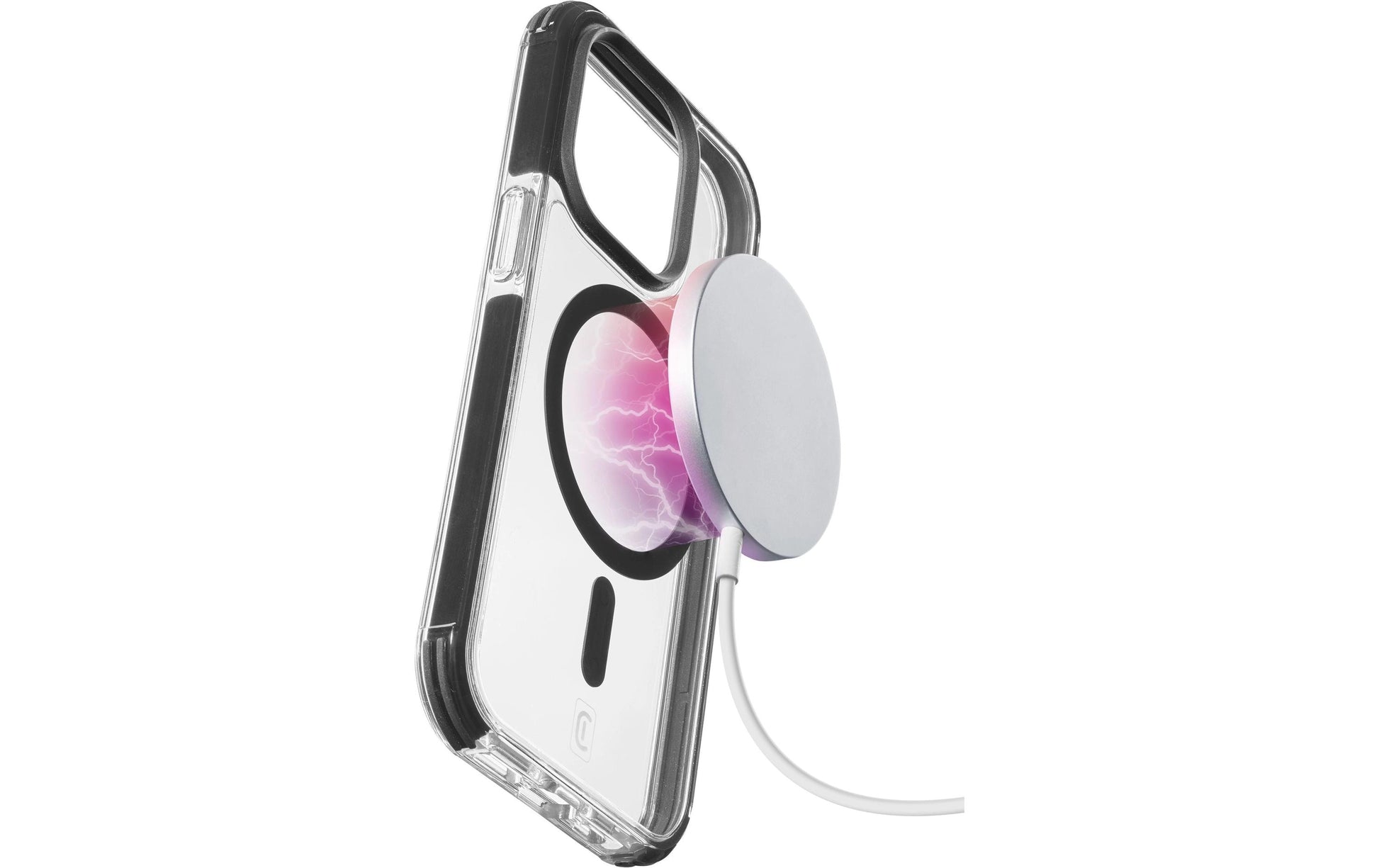 Cellularline Backcover – für Apple iPhone 15 Pro Max – schwarz – MagSafe-kompatibel