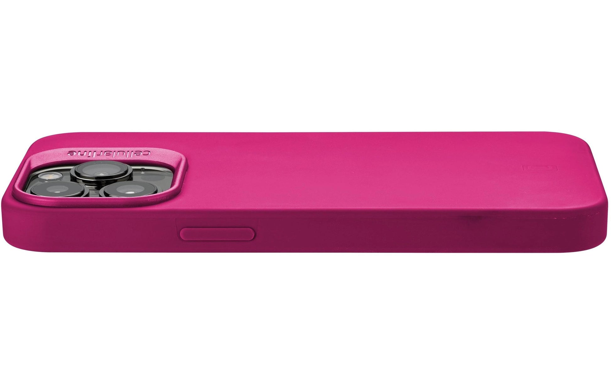 Cellularline Backcover Sensation+ – für Apple iPhone 15 Pro – rosa – Silikon