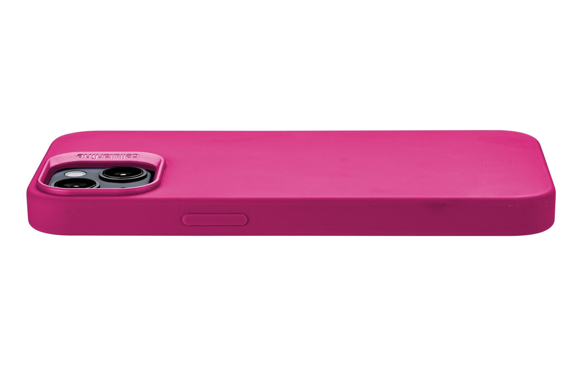Cellularline Backcover – für Apple iPhone 15 – rosa – Silikon, stossdämpfend