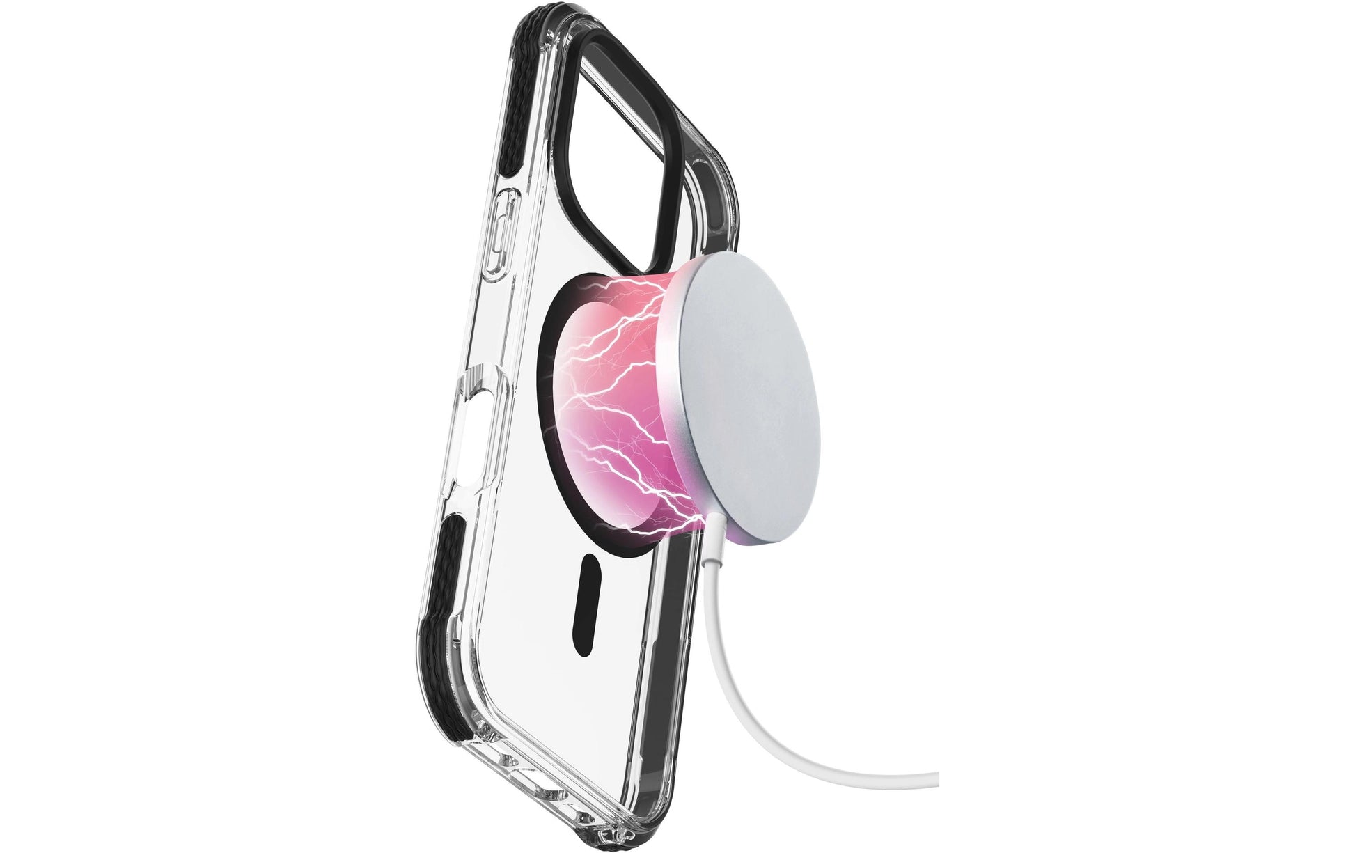 Cellularline Backcover – für Apple iPhone 16 Pro Max – transparent – MagSafe kompatibel