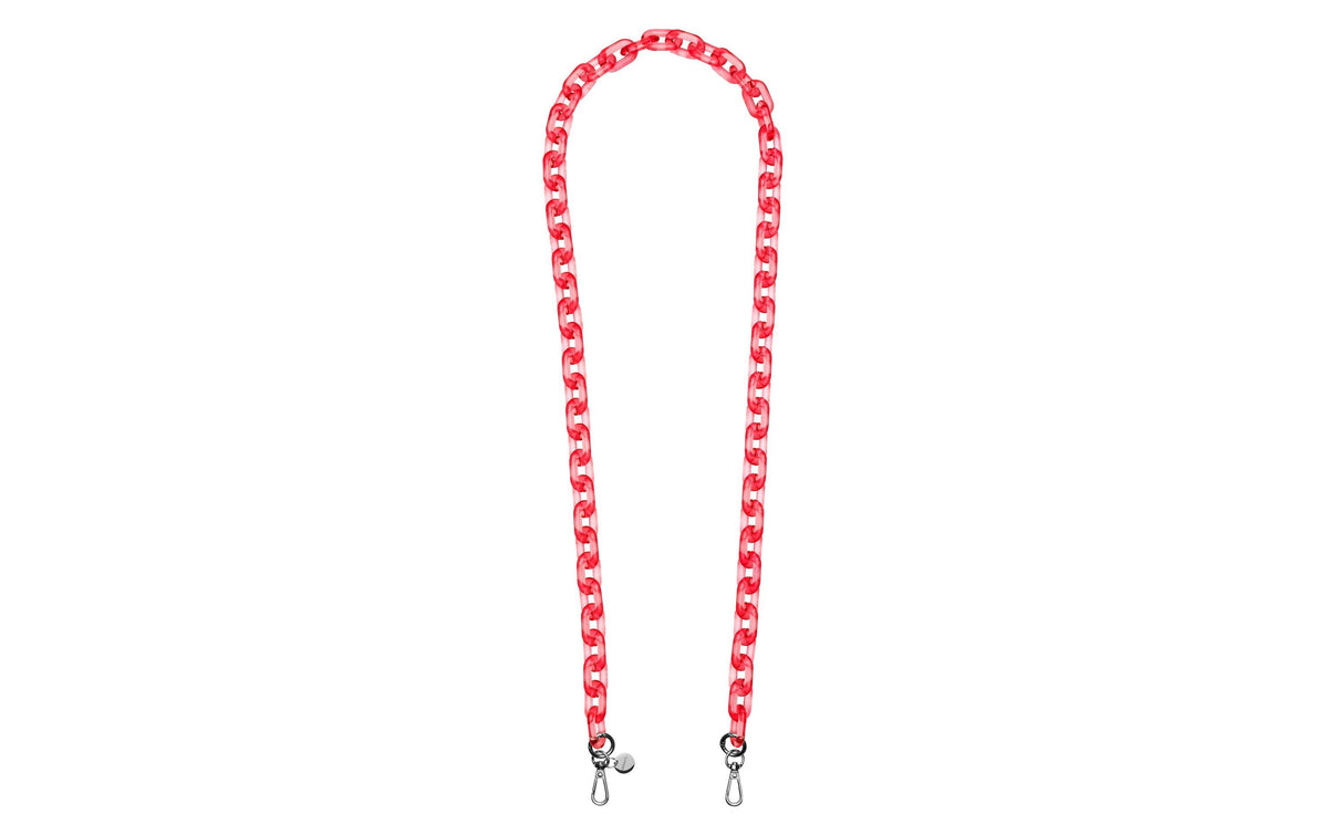 Urbany's Shinjuku – Smartphone-Trageband – 1,2 m – für Handyhülle – Rot/Transparent