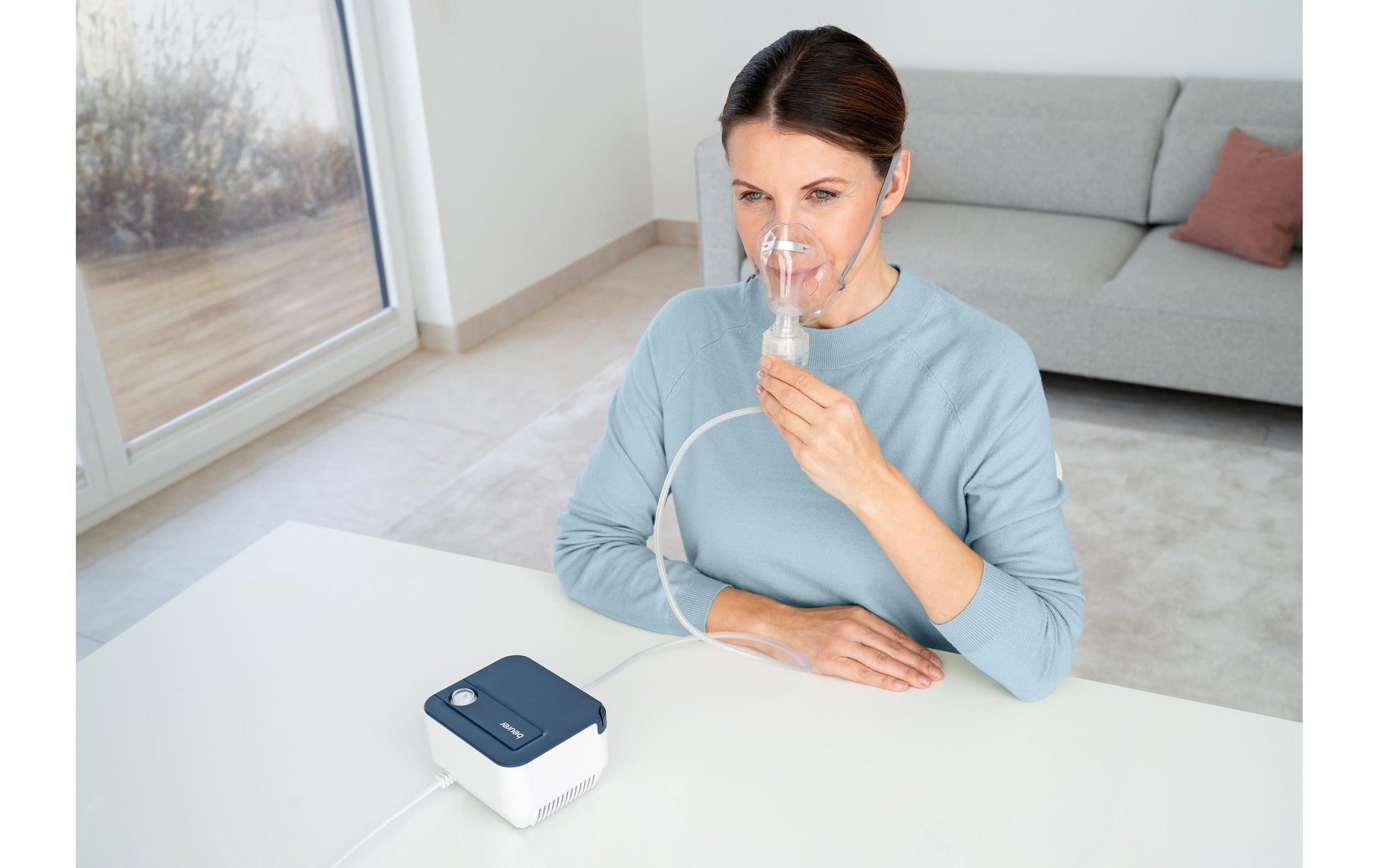 Beurer Inhalator – Netzbetrieb, Verdunstungsleistung 0,3 ml/min
