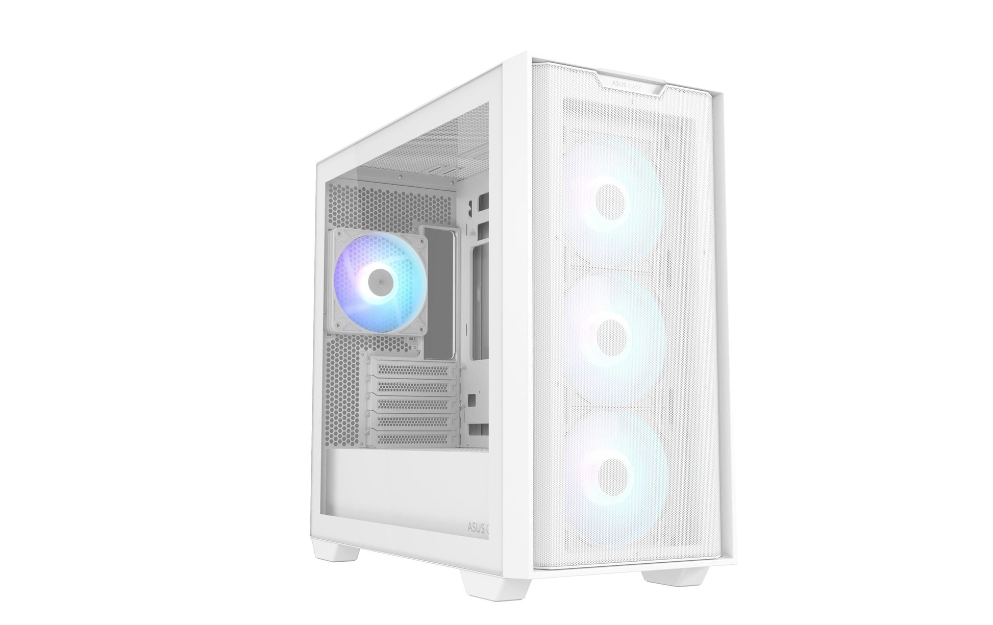 ASUS A21 PLUS – PC-Gehäuse – micro-ATX, Mini-ITX, Weiss, 3×120 mm vorne, 1×120 mm hinten, 465×220×430 mm