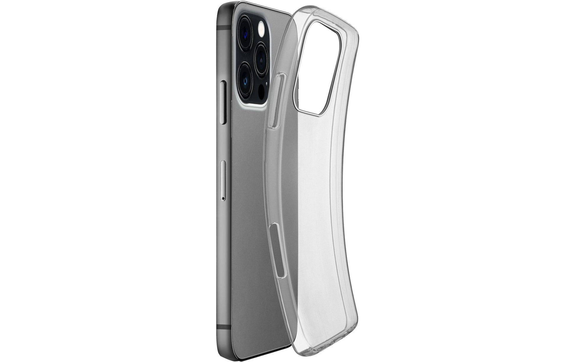 Cellularline Backcover – für Apple iPhone 16 Pro – transparent – TPU
