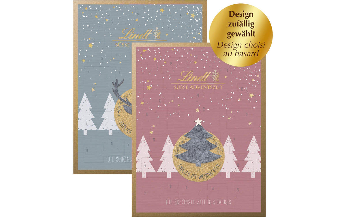 Lindt Adventskalender Süsse Adventszeit – Schokolade – 275 g