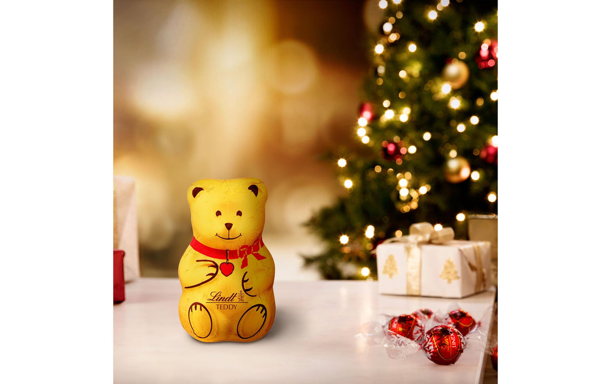 Lindt TEDDY Boy & Girl Schokolade – Milch, Weihnachten – 40 g