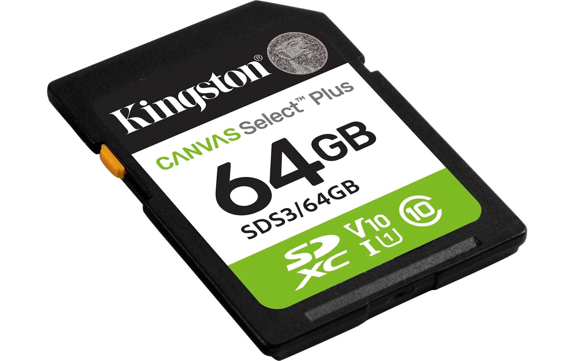 Kingston Technology Kingston Canvas Select Plus SDXC Speichergerät – 64 GB, UHS-I, 100 MB/s