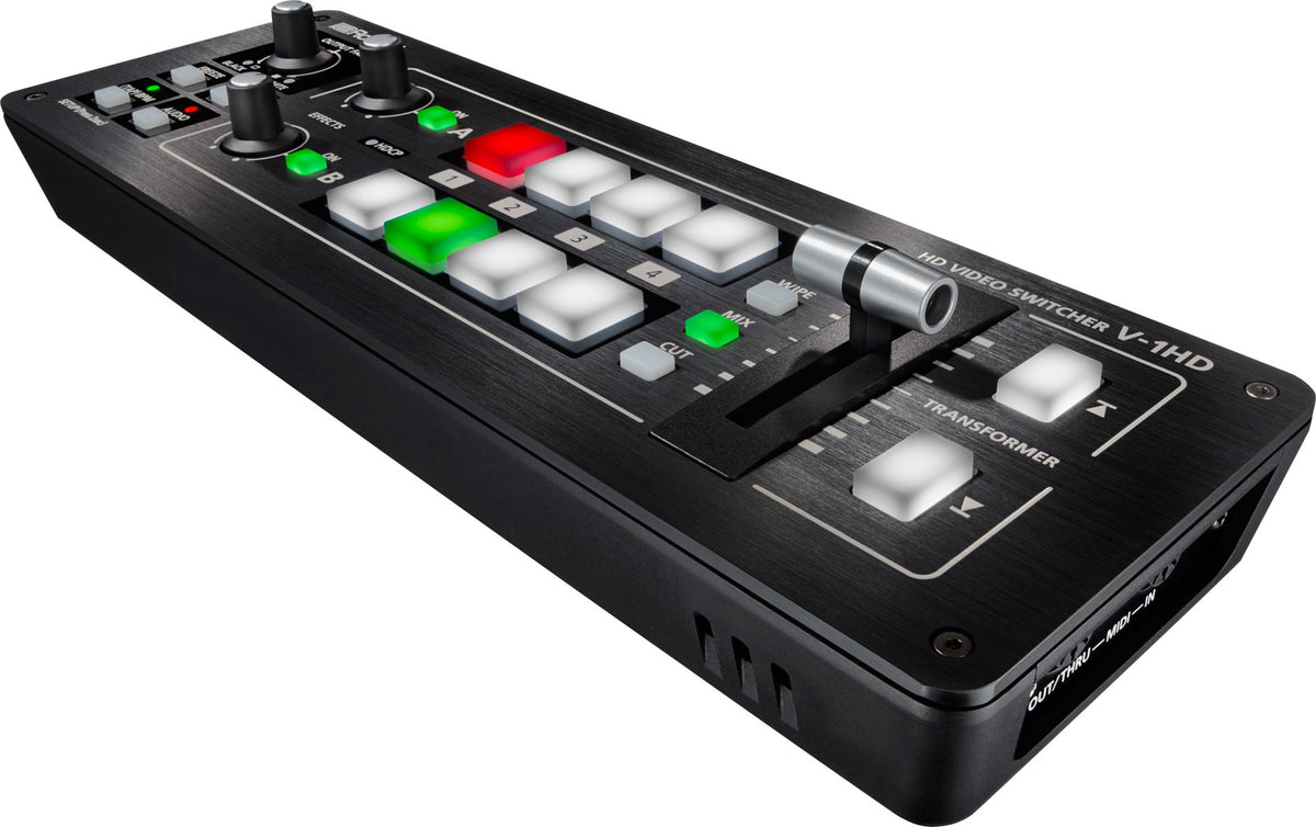 Roland V-1HD – USB-Mischpult (4-Kanal), USB, Schwarz
