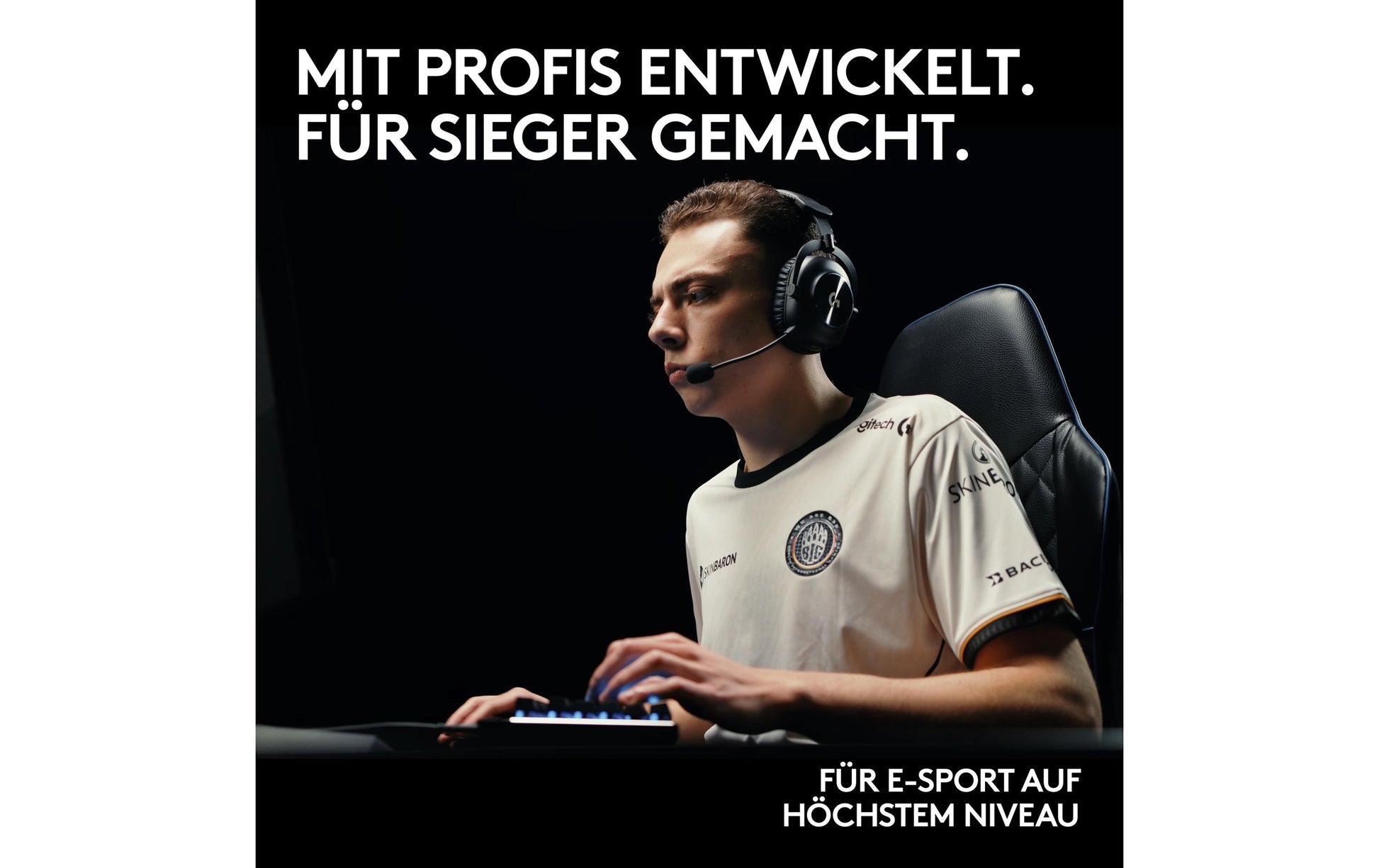 Logitech G PRO X 2 LIGHTSPEED Gaming-Headset – Over-Ear, Kabel + BT, mit USB-A-Dongle, für PS5, PS4