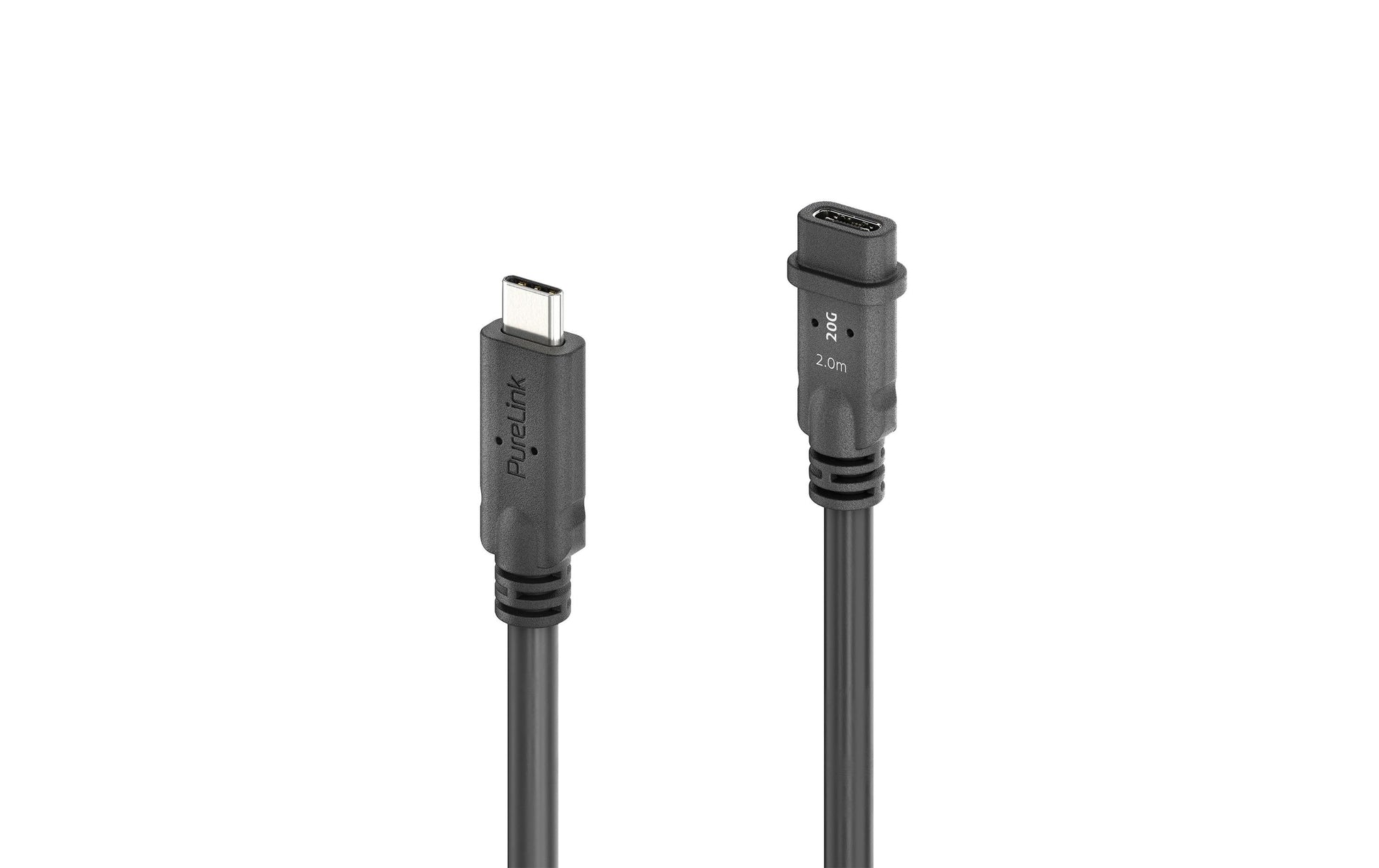 PureLink USB-Kabel, USB-C zu USB-C, 2 m, USB4, Lade-/Datenkabel, MicroX4