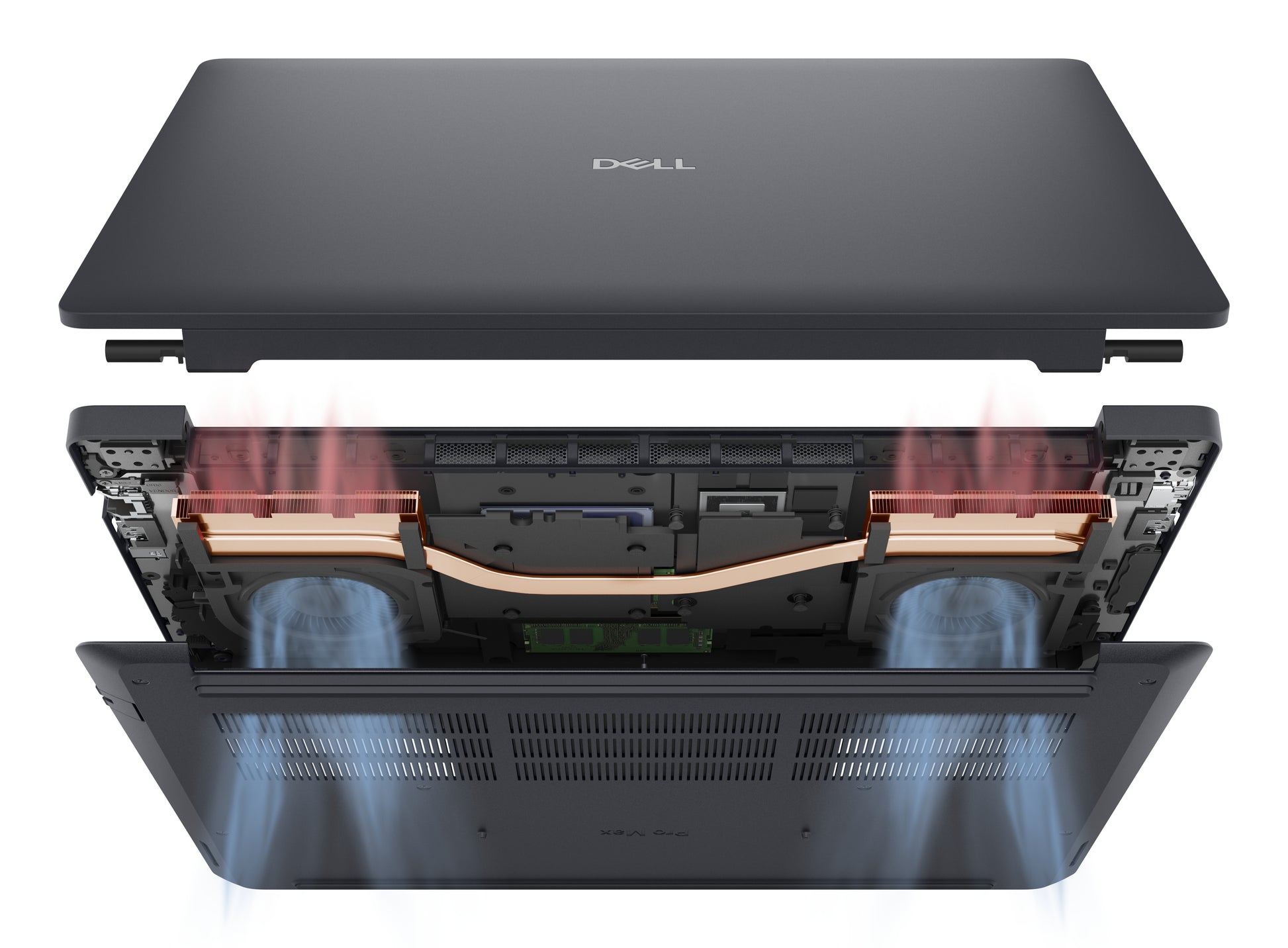 Dell Pro Max 16 – 16" WUXGA, Core Ultra 7 265H, 16 GB, 512 GB SSD, RTX Pro 500, Win 11 Pro