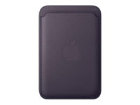 Apple Feingewebe Wallet mit MagSafe – Kartenhalter/Wallet – für iPhone (MagSafe) – Violett