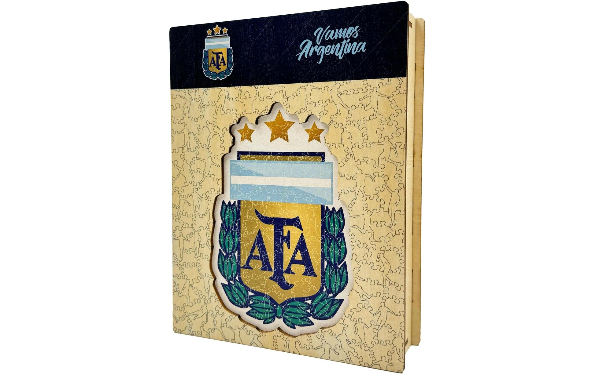 Iconic Puzzles Nationalmannschaft Argentinien Logo – Logikspiel, ab 10 Jahren