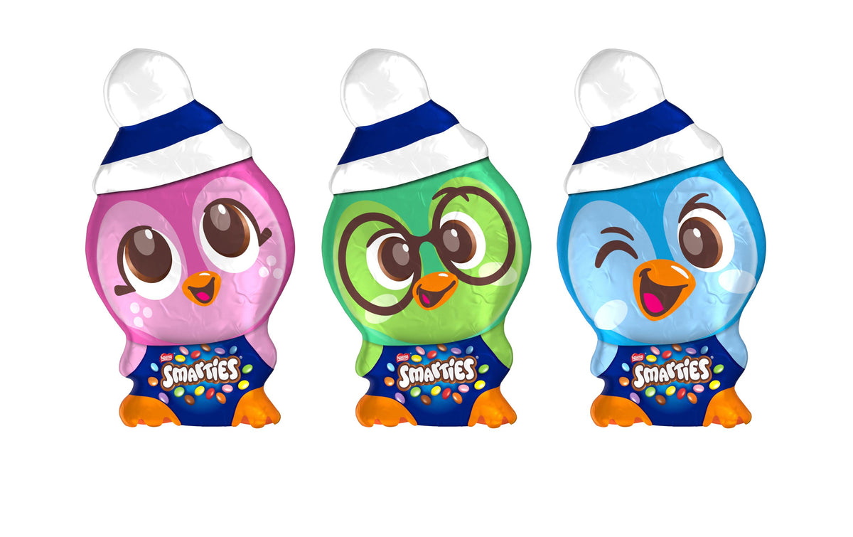 Nestlé snacks Smarties Pinguin Schokolinsen – Mix – 85 g