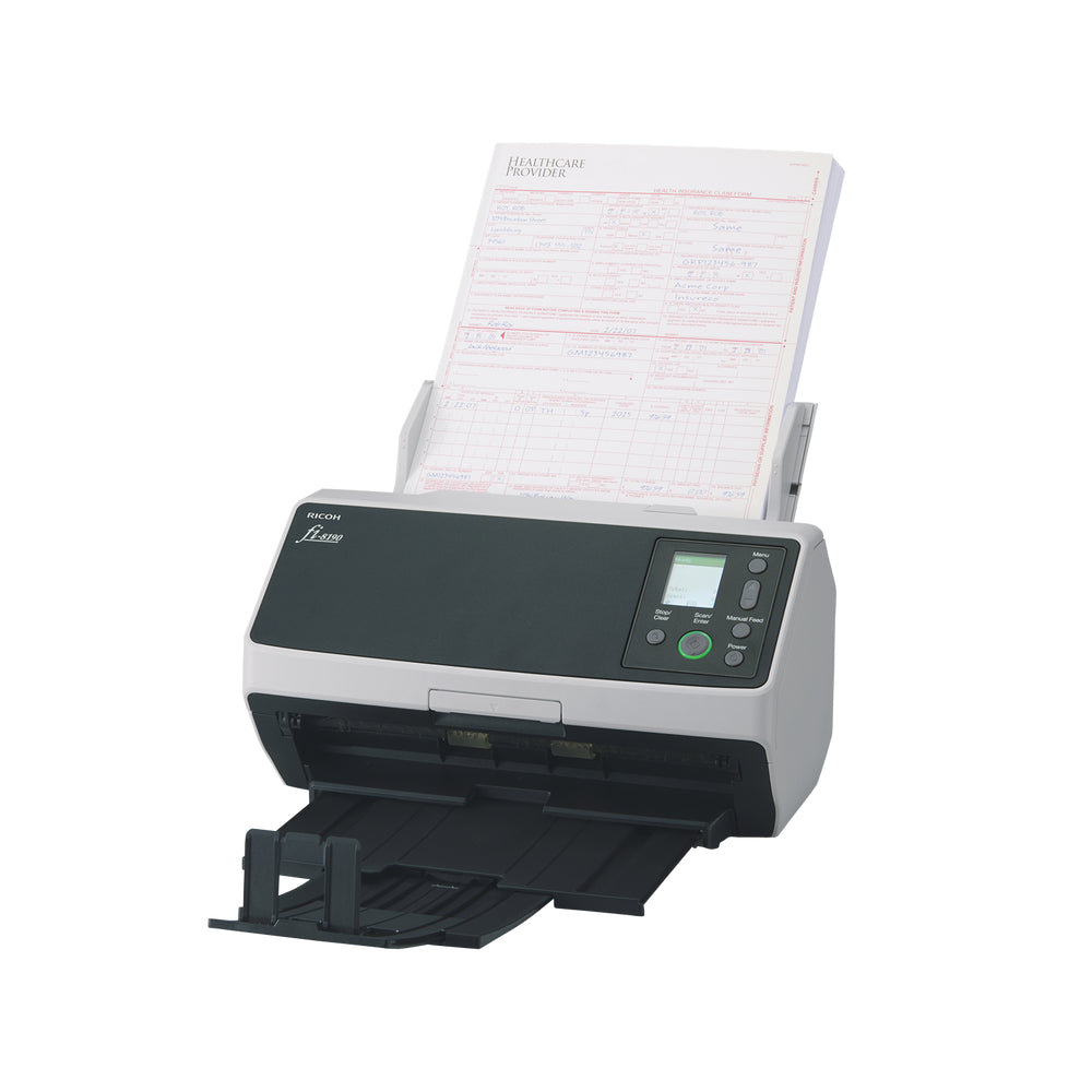 Ricoh fi-8190 – A4, 600 × 600 dpi, ADF + Scanner mit manueller Zuführung