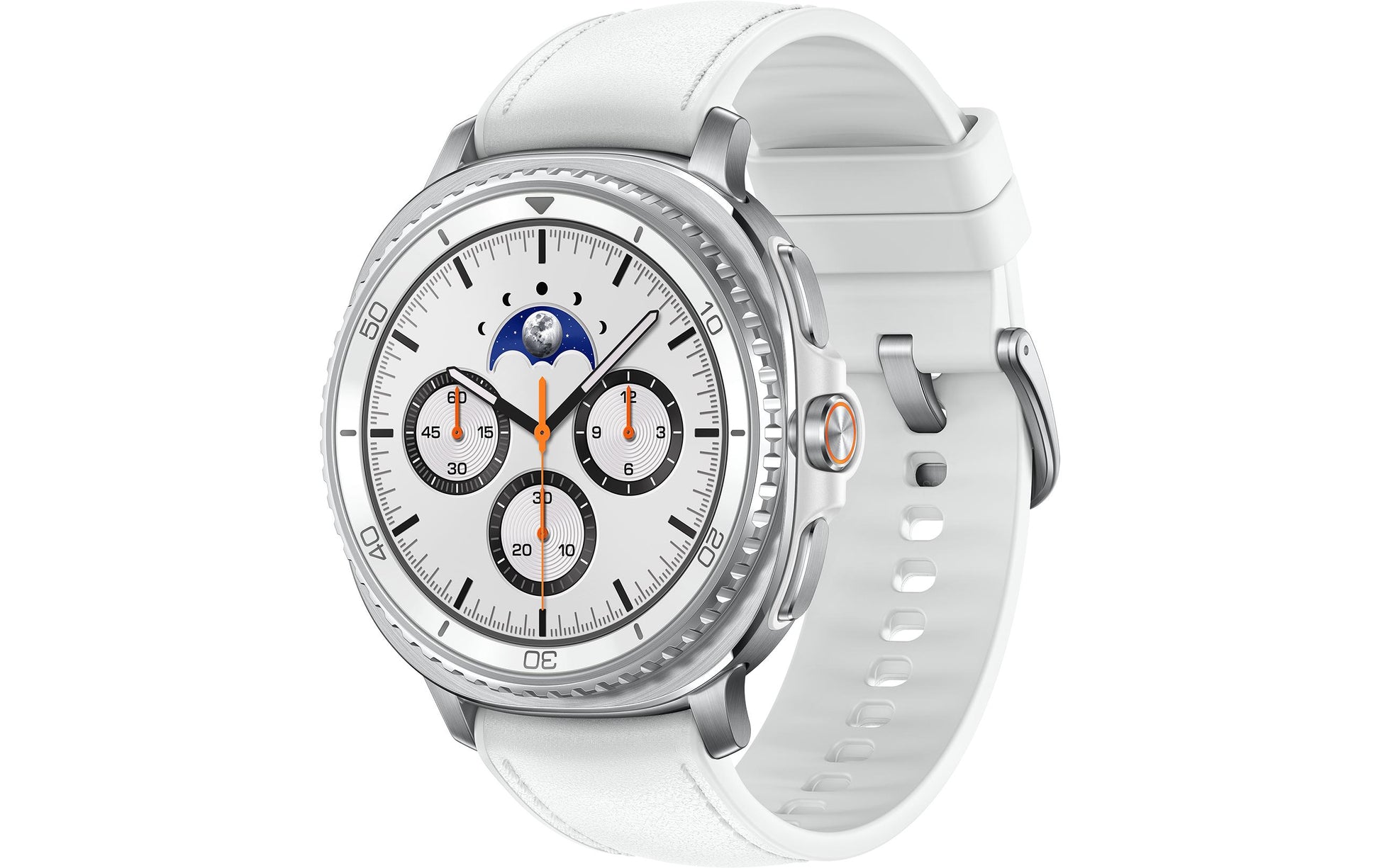Samsung Galaxy Watch 8 Classic – Smartwatch – 46 mm, LTE, 5 ATM, Weiss
