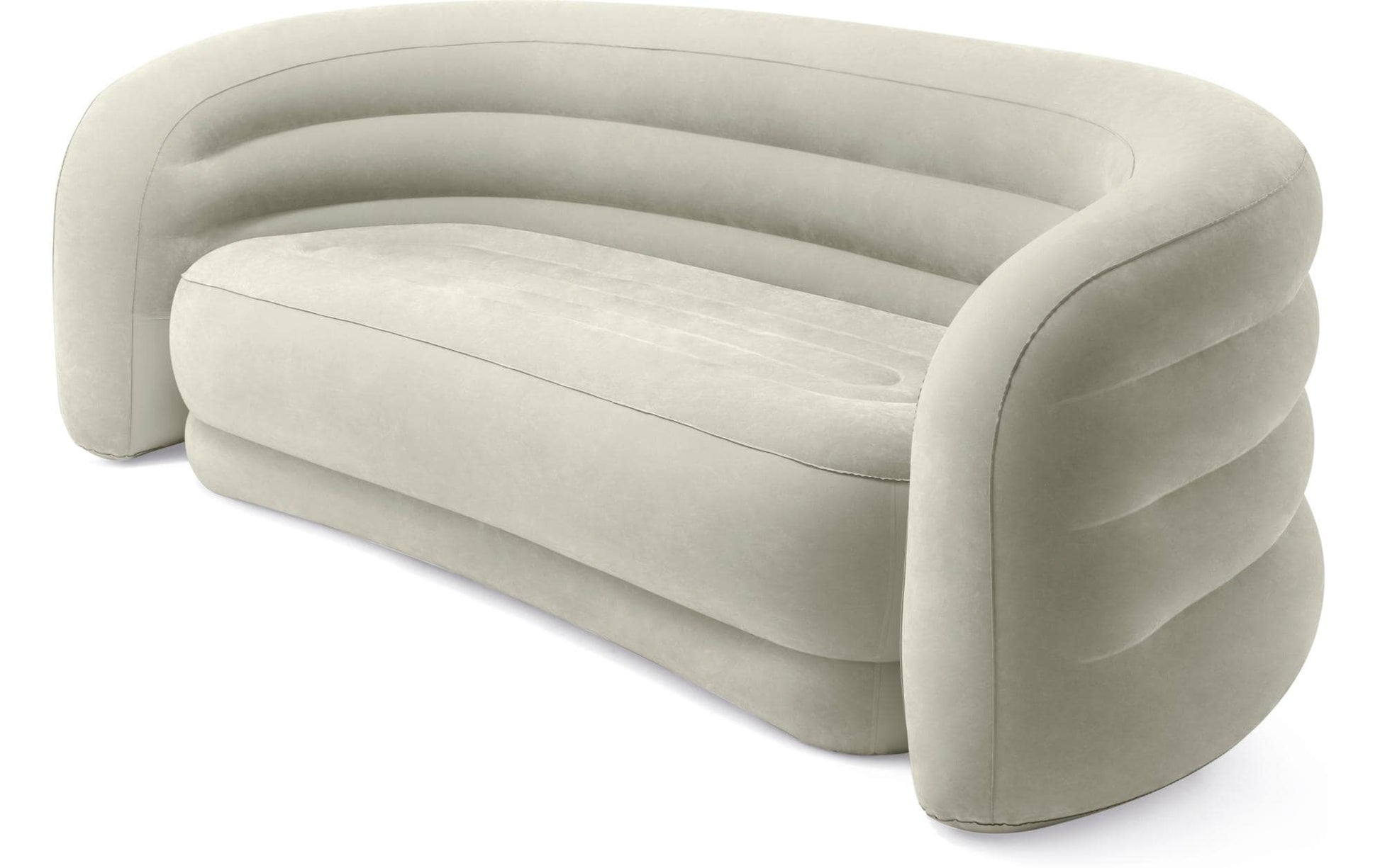 Intex Beistelltisch – 229 × 109 × 81 cm – beige – geschwungen