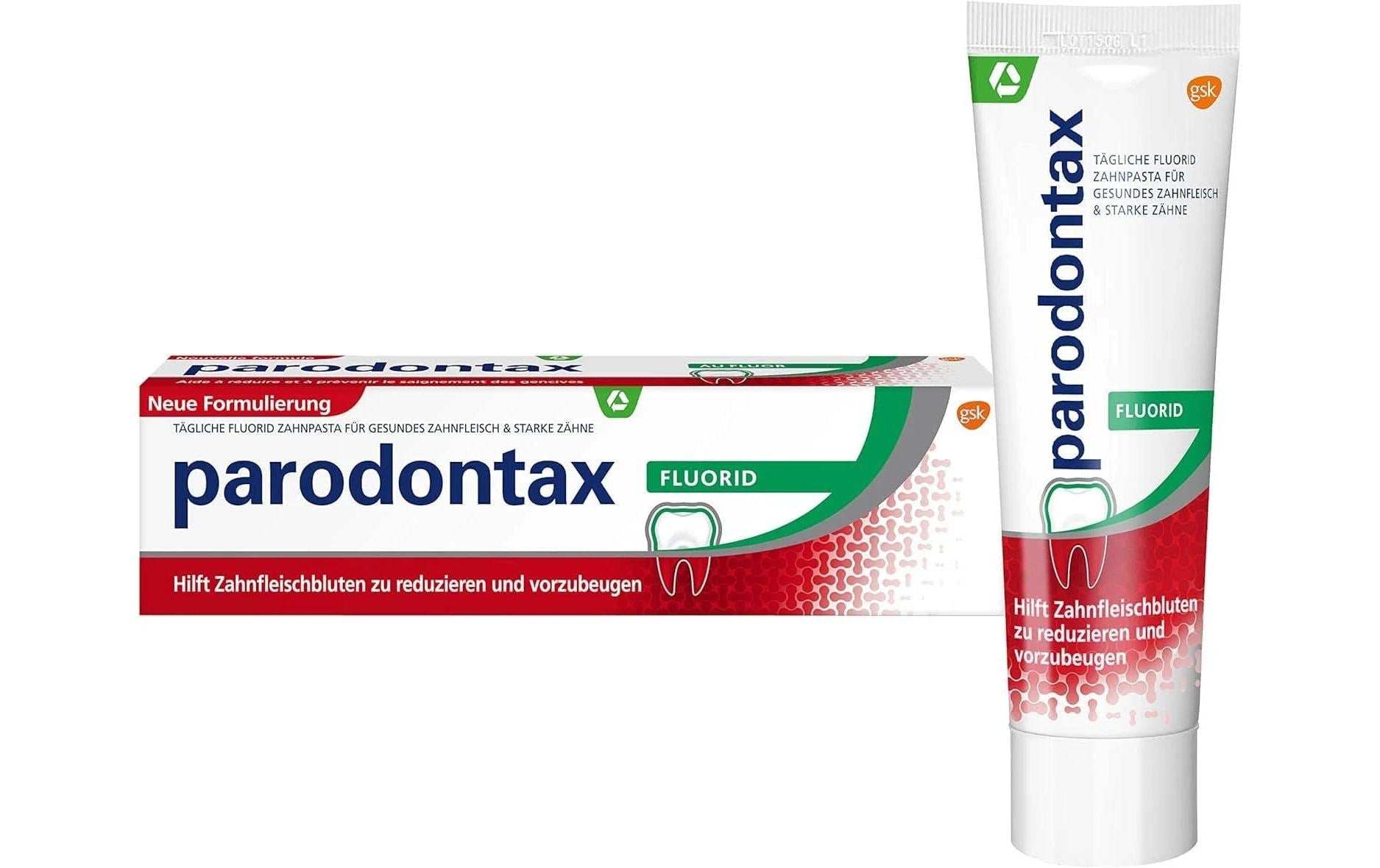 Parodontax Zahnpasta – mit Fluorid – 75 ml