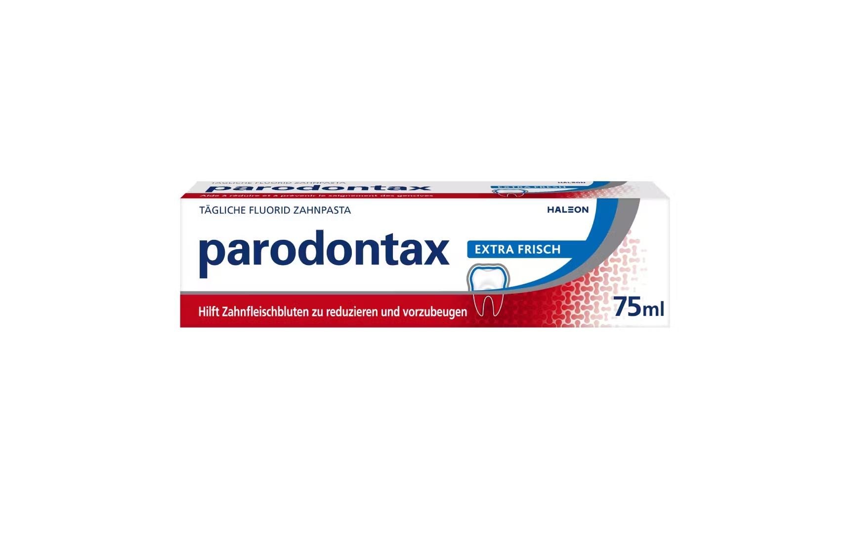 Parodontax Zahnpasta – mit Fluorid, Extra Frisch – 75 ml