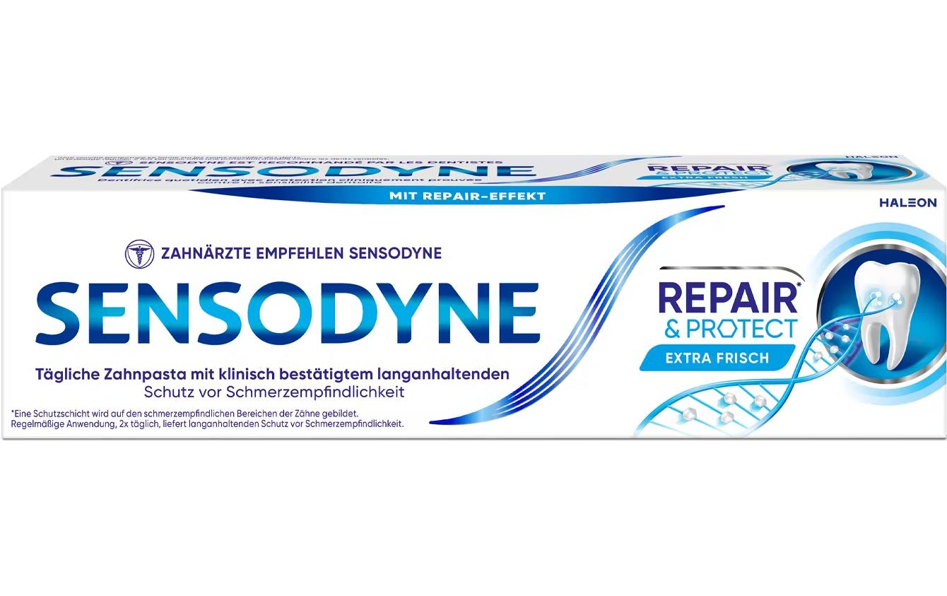 Sensodyne Zahnpasta Repair & Protect – mit Fluorid – 75 ml