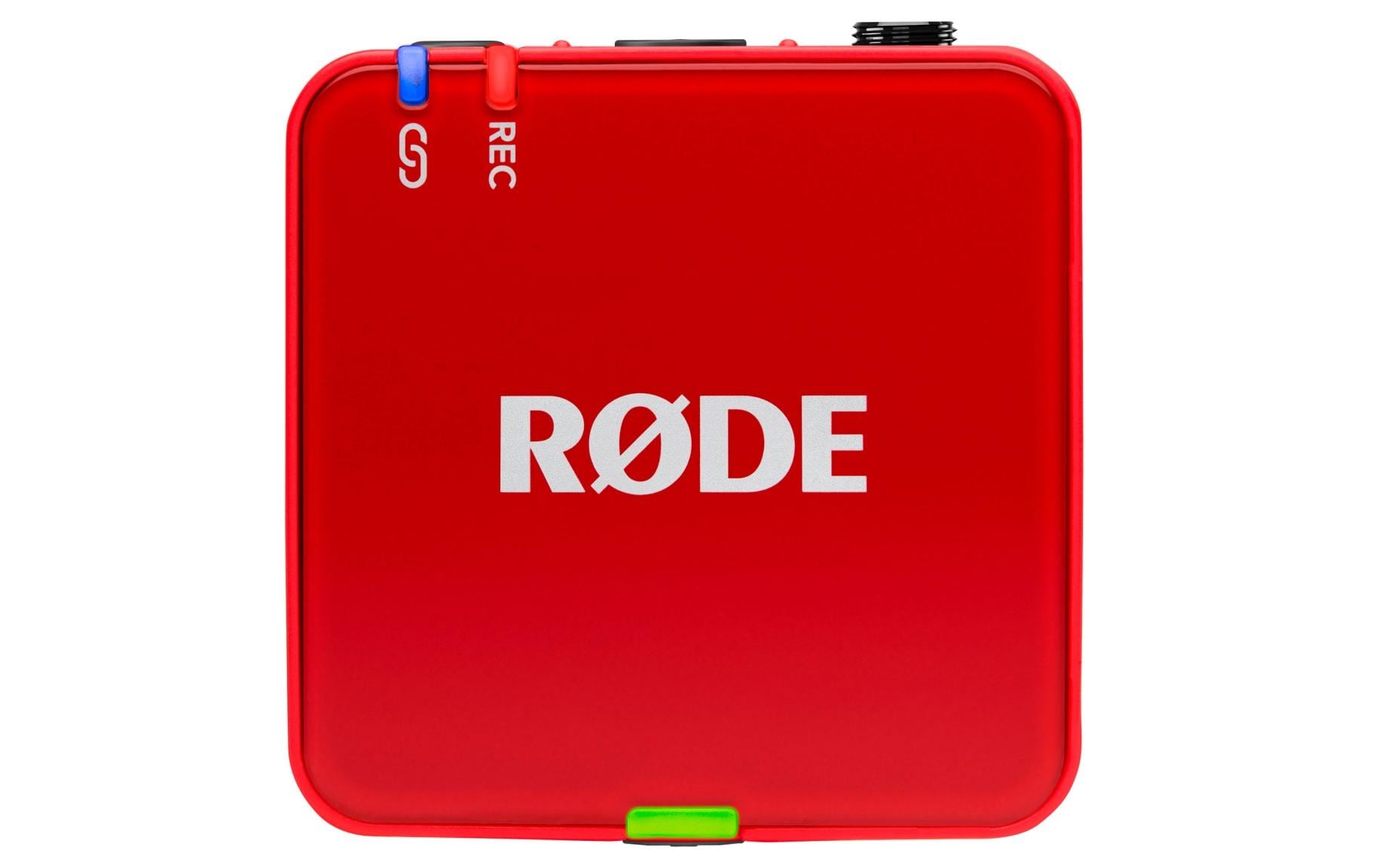 RØDE Wireless GO III – Lavaliermikrofon – 3,5 mm Klinke, Kabellos, Omnidirektional, 260 m, 7 h, Rot