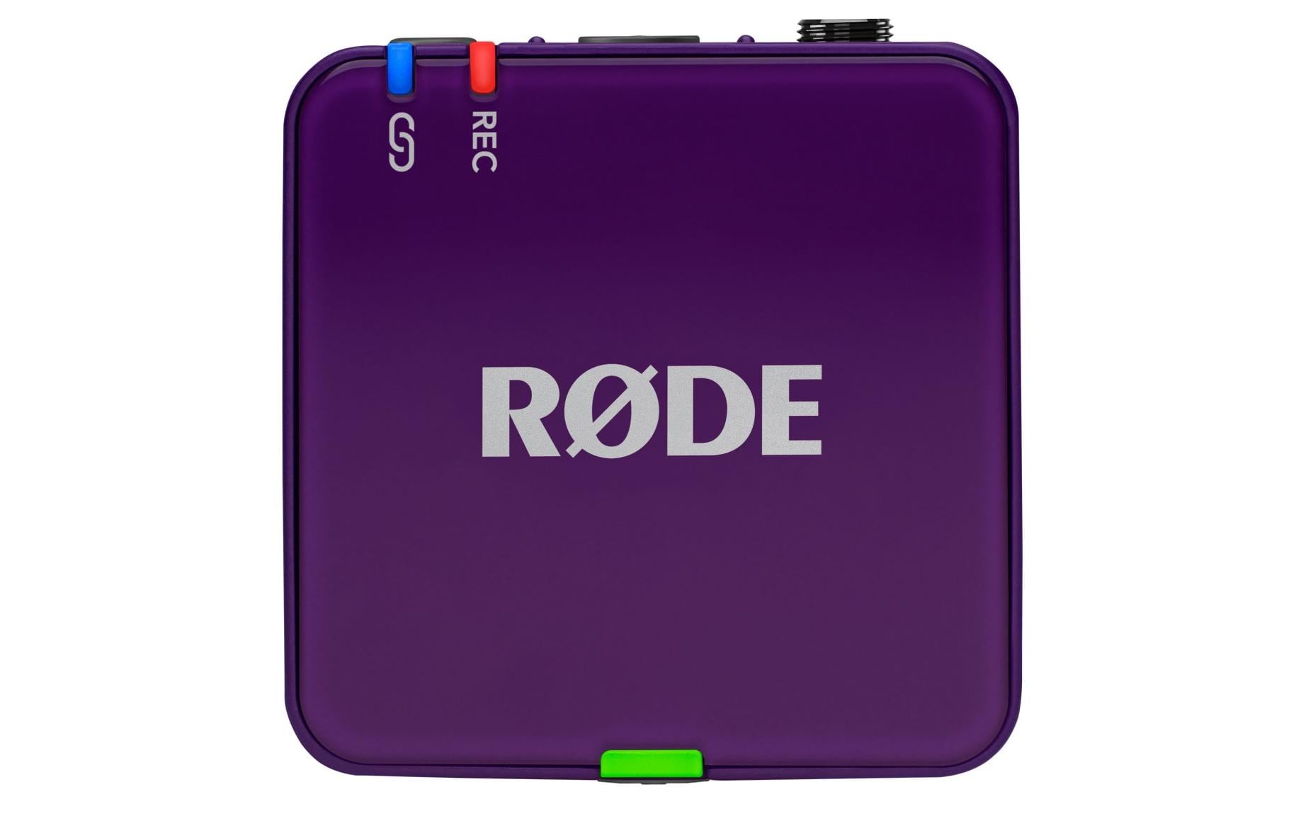 RØDE Wireless GO III Lavaliermikrofon – 3,5 mm Klinke, Kabellos, Omnidirektional, 260 m, Violett