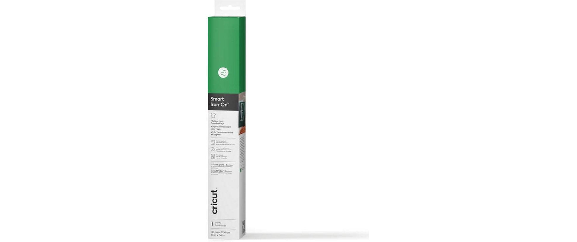Cricut Aufbügelfolie (HTV), Vinyl, Grün, Metallic, 33 × 91,4 cm, 1 Rolle