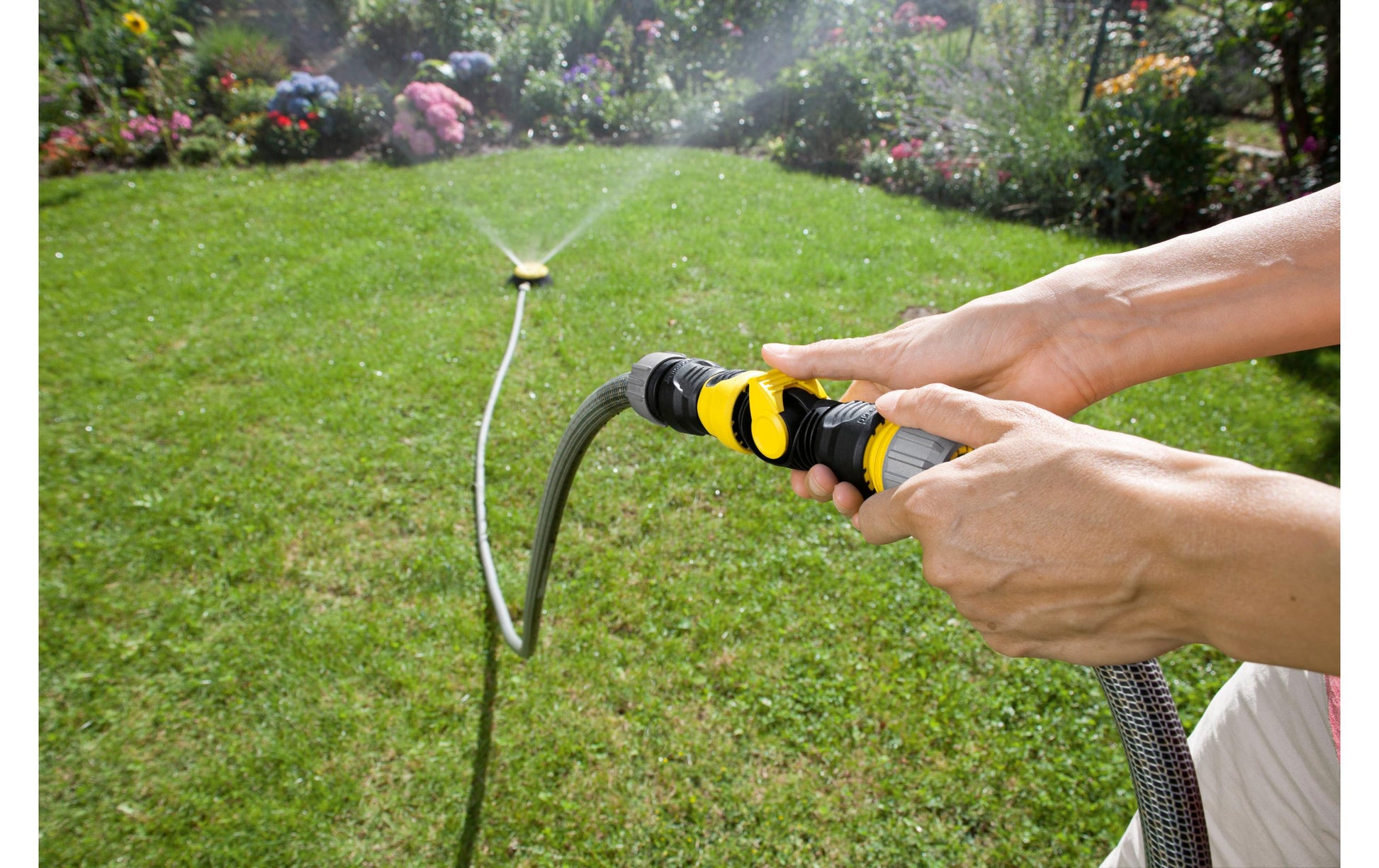 Kärcher Regulierventil – 35 × 105 × 35 mm, Kunststoff, Schwarz, Gelb, für Sprinkleranlage
