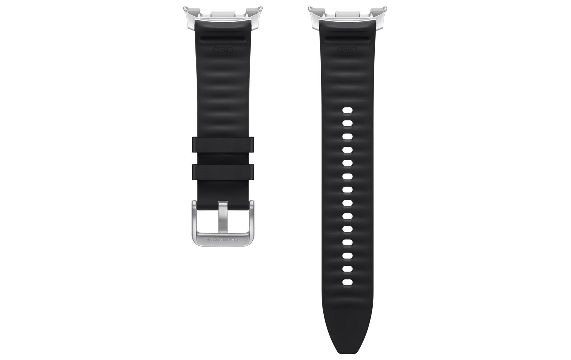 Samsung Watch 8 Hybrid – Armband – für Samsung Watch 8, Schwarz, S/M/L, Kunstleder