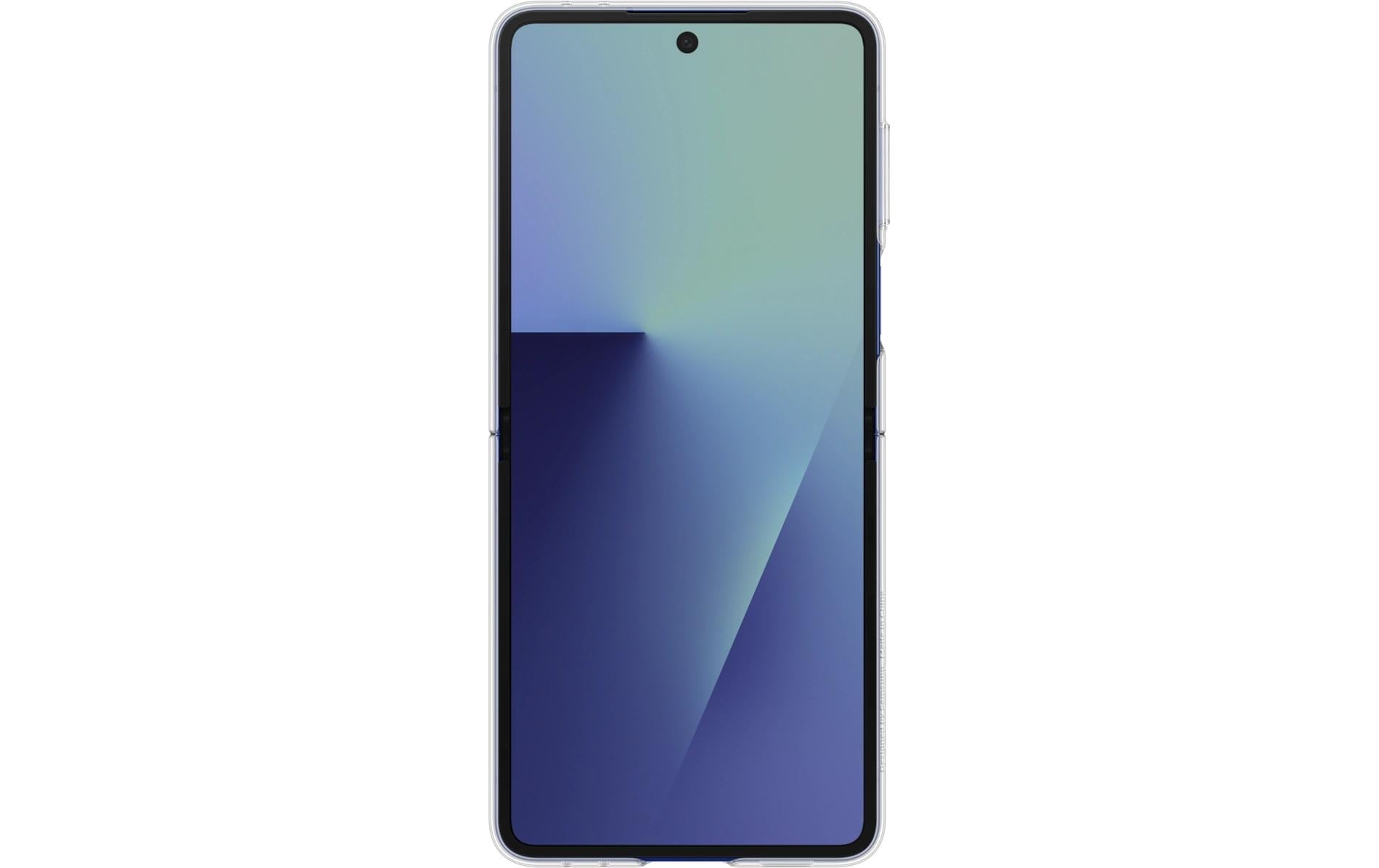 Samsung Backcover – für Samsung Galaxy Z Flip7 – transparent – Silikon