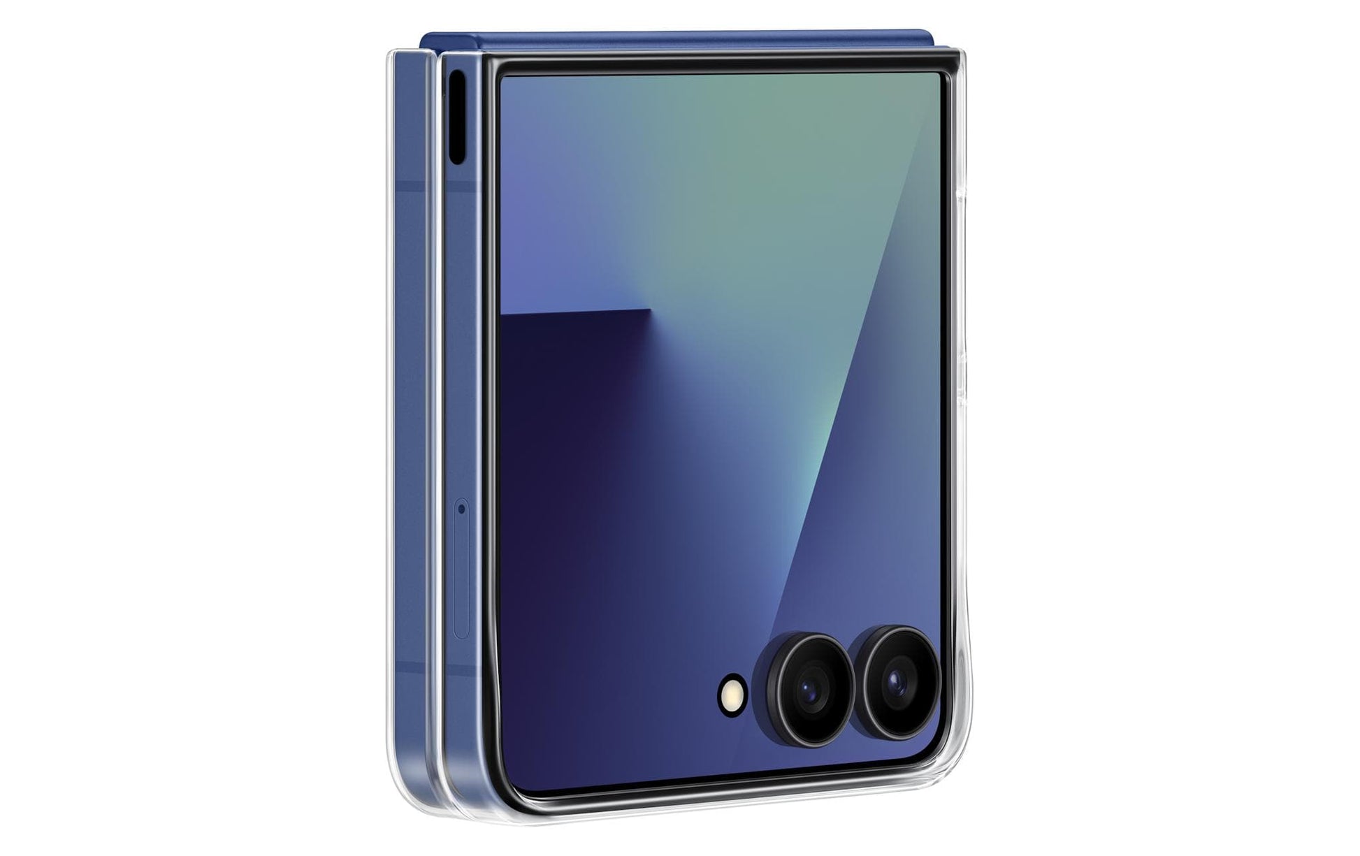 Samsung Backcover – für Samsung Galaxy Z Flip7 – transparent – Silikon