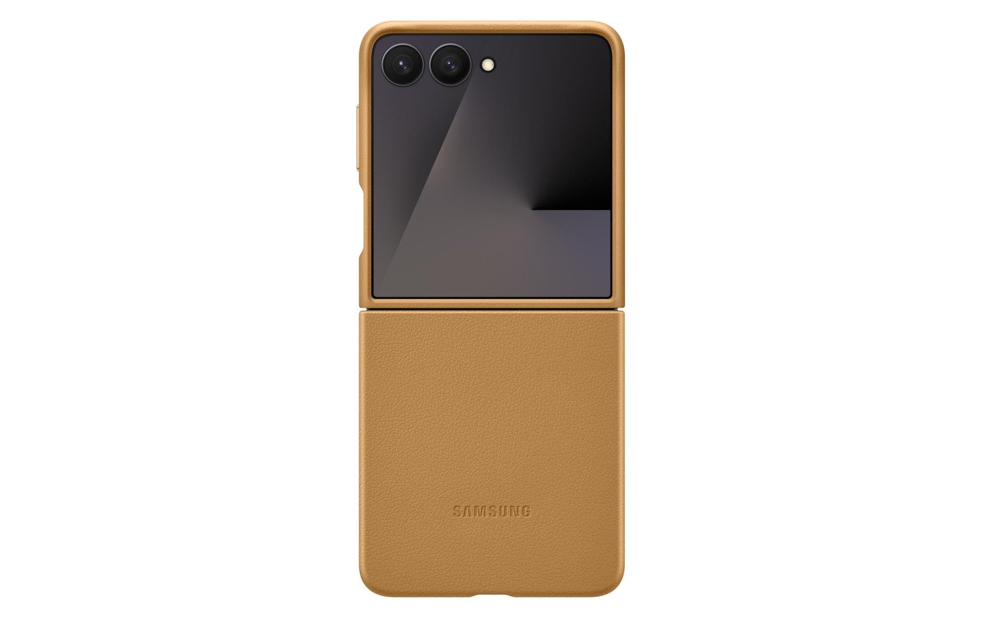 Samsung Backcover Kindsuit – für Samsung Galaxy Z Flip7 – braun – Silikon