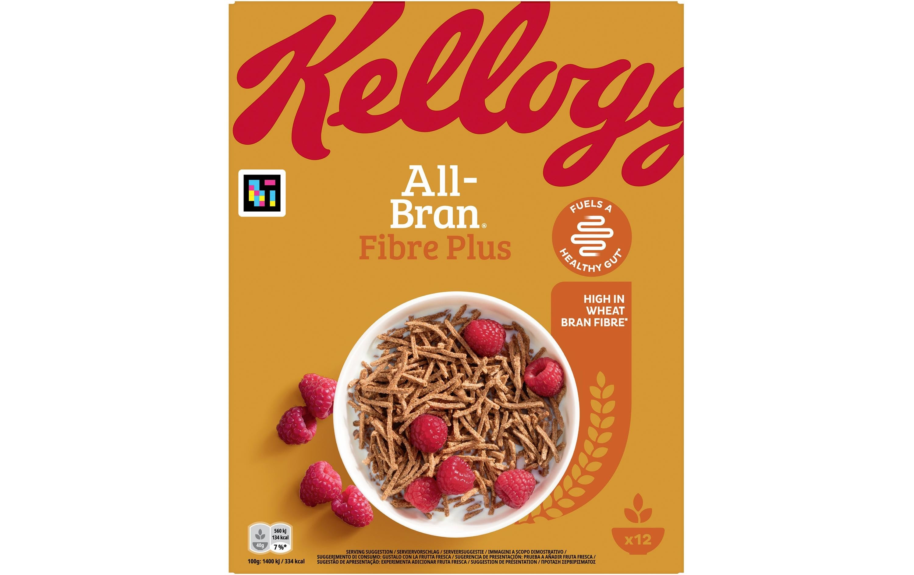 Kellogg Company Kellogg's Cerealien Weizenkleiesticks Fiber Plus – 500 g