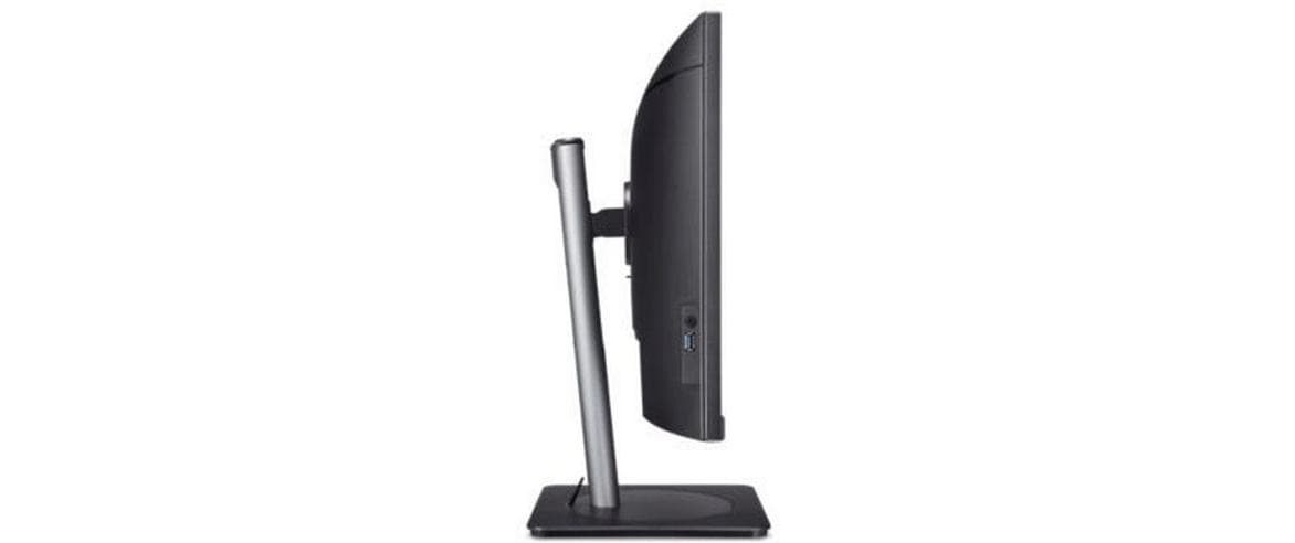 Acer Vero CB3 – Monitor, 34" 3440 × 1440 (UWQHD), IPS, 60 Hz, 300 cd/m², Gebogen, Adaptive Sync, Schwarz