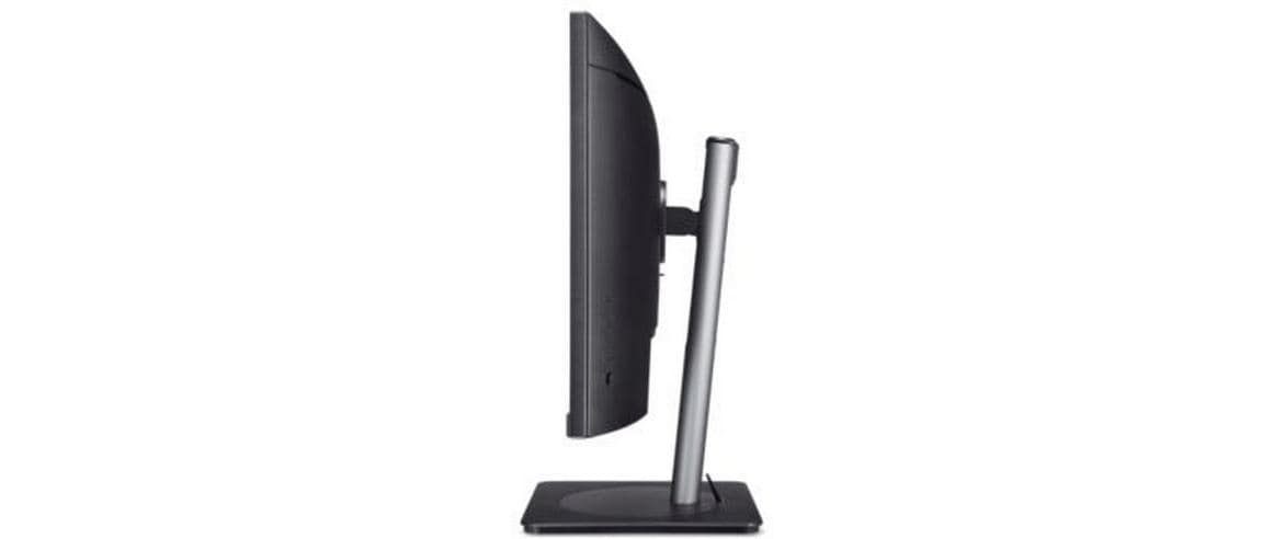 Acer Vero CB3 – Monitor, 34" 3440 × 1440 (UWQHD), IPS, 60 Hz, 300 cd/m², Gebogen, Adaptive Sync, Schwarz