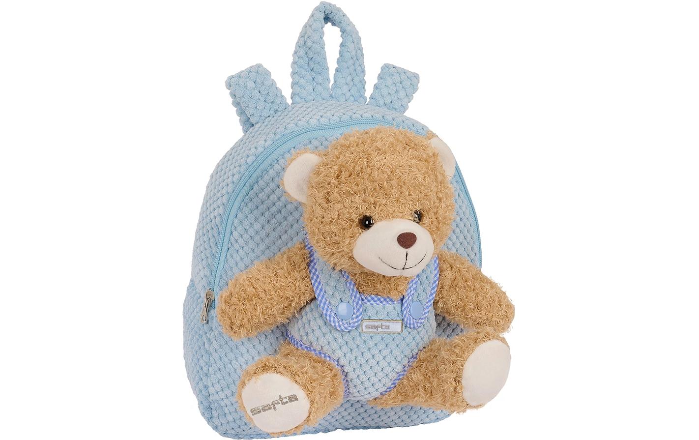 Safta Kindergartenrucksack – 4,65 l, höhenverstellbar – Teddy, 230 × 270 × 75 mm